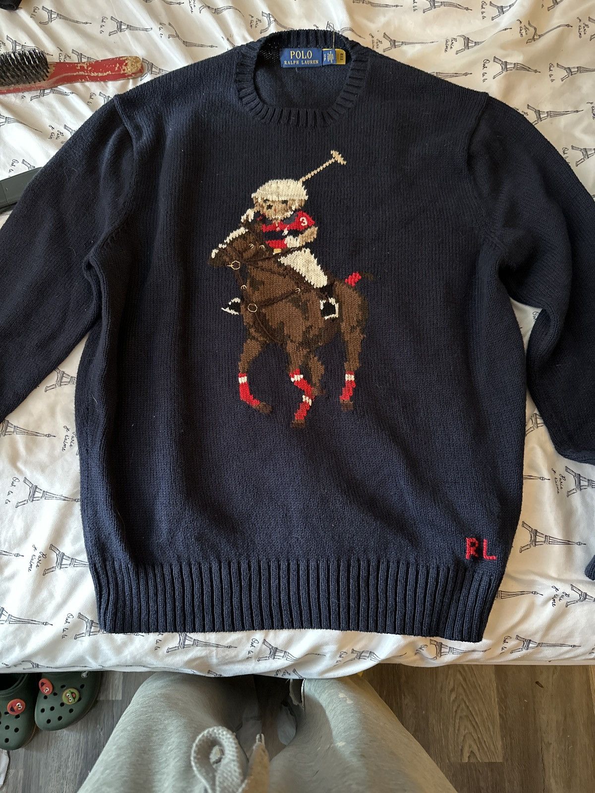 Polo Ralph Lauren Bugbear knitted ssweater Size US S / EU 44-46 / 1 - 2 Thumbnail