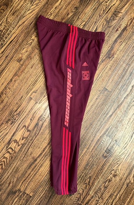 Calabasas track pants maroon sale