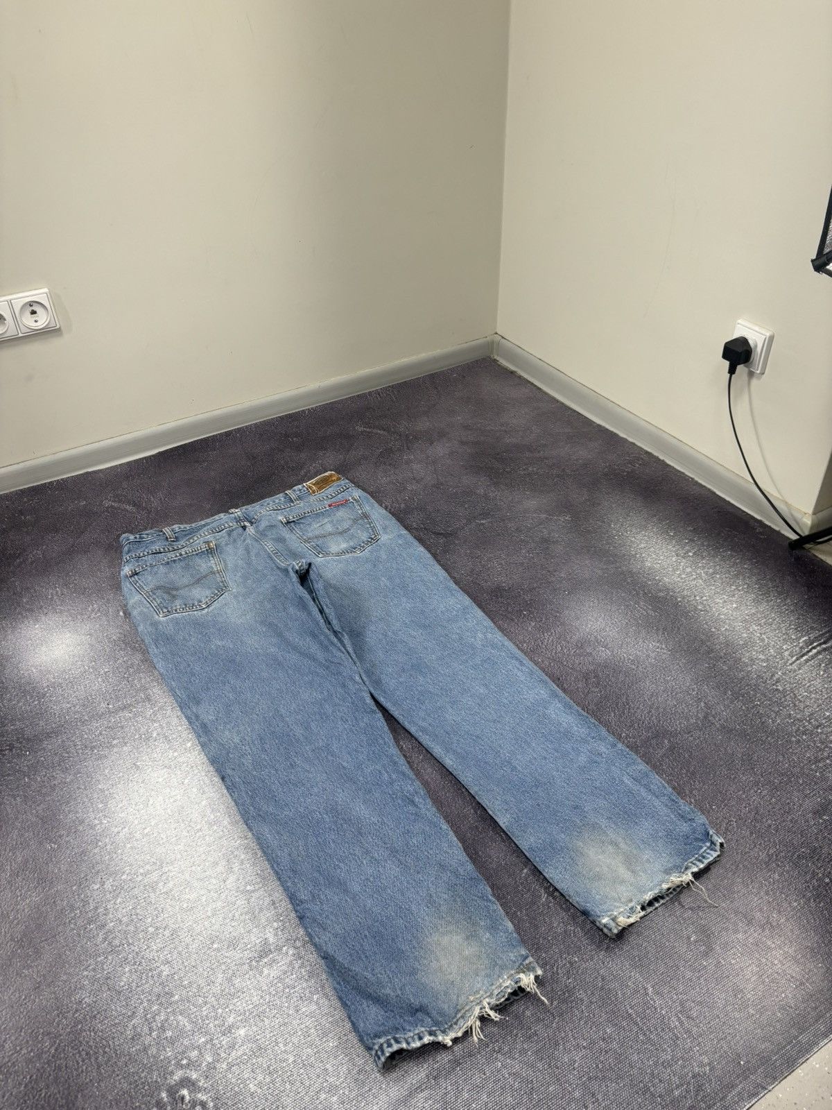 Dickies Vintage Dickies Y2K Faded Blue Denim Work Hype Baggy Jeans Size US 38 / EU 54 - 3 Thumbnail