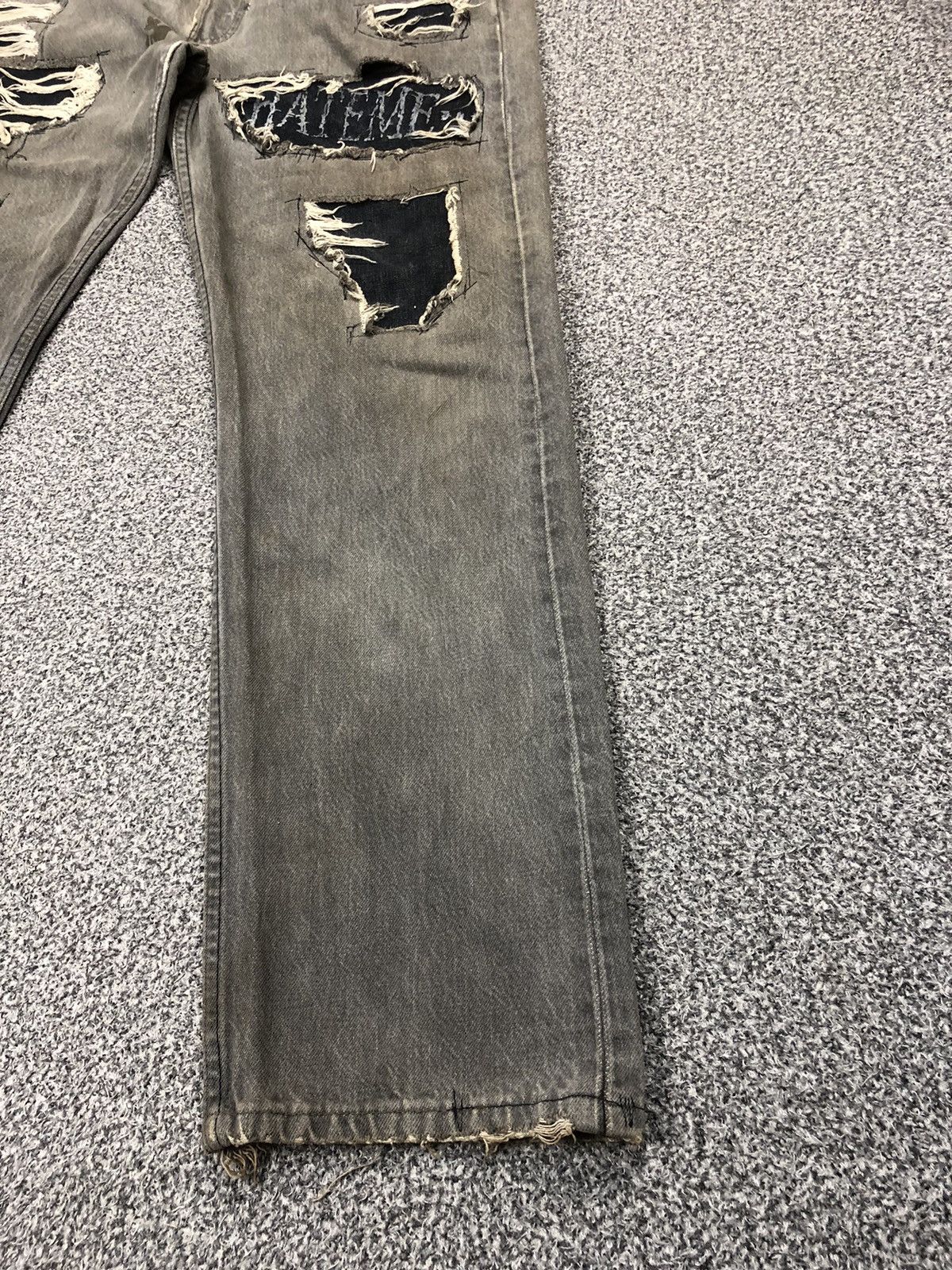 Japanese Brand × Levi's × Vintage Vintage Levis 511 Distressed Patches Kurt Cobain Style Jeans Size US 34 / EU 50 - 10 Thumbnail
