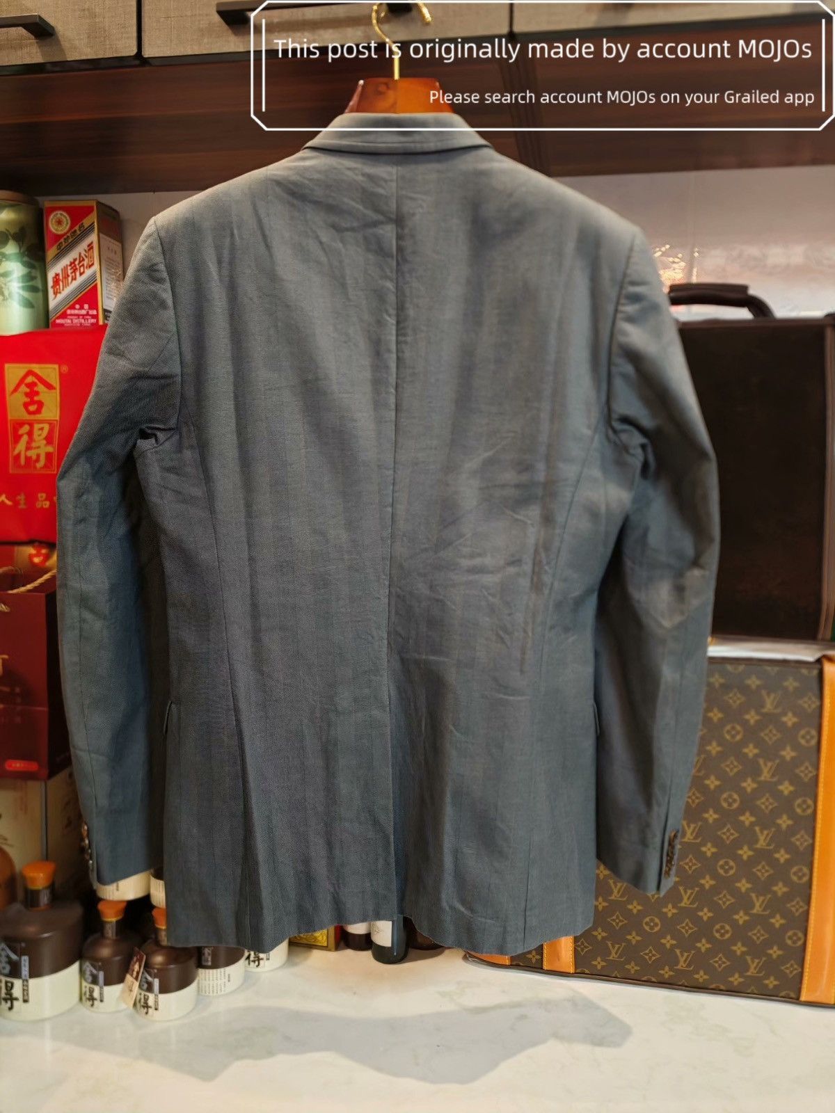 Louis Vuitton Sz 52 Louis Vuitton Classic Pattern Blazer mojos13022 Size US L / EU 52-54 / 3 - 3 Thumbnail