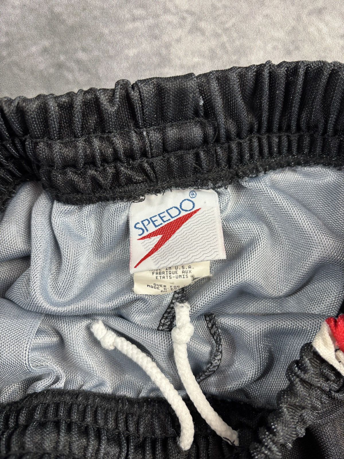 Speedo Vintage Speedo Shorts 1980s 1990s Athletic Drawstring Sport Size US 28 / EU 44 - 3 Thumbnail