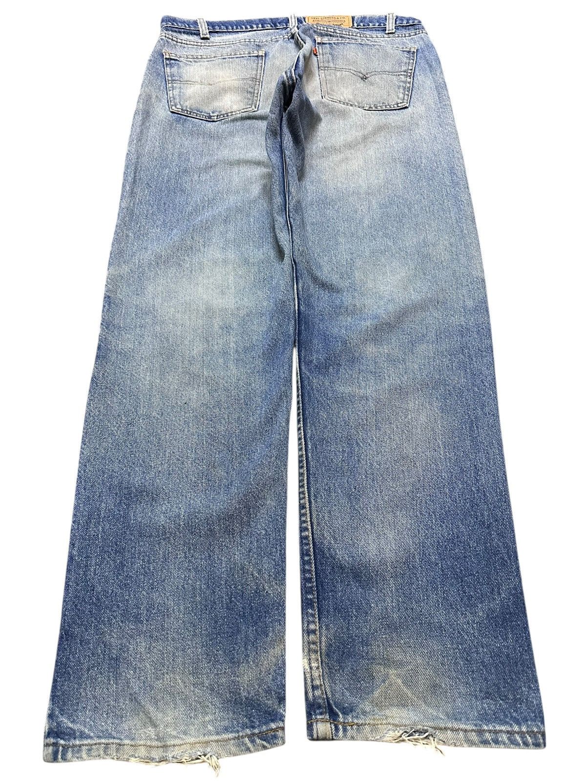 Levi's Vintage Levi's 505 Faded Wash With Loose Style Baggy Size US 35 - 2 Thumbnail