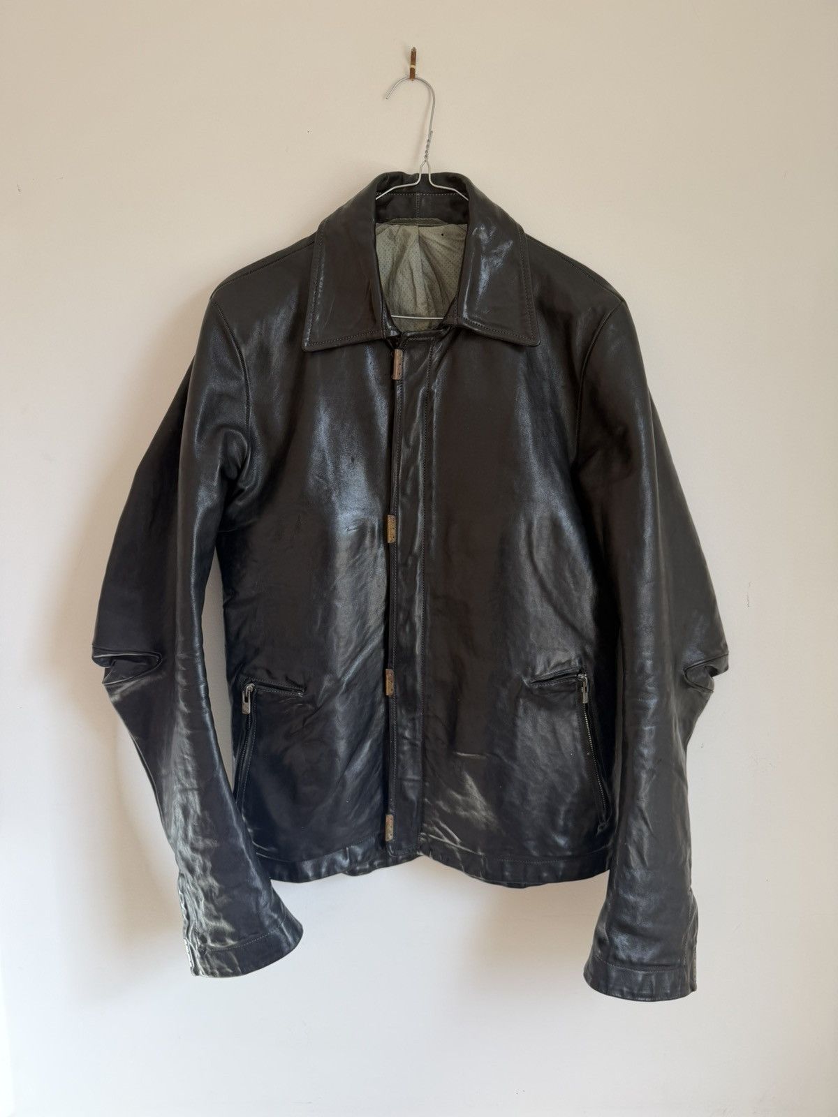 PARANOID シングルレザーJKT 清春 thee old circus Carol Christian Poell CCP SS '07 Paranoid Collection - Overlock