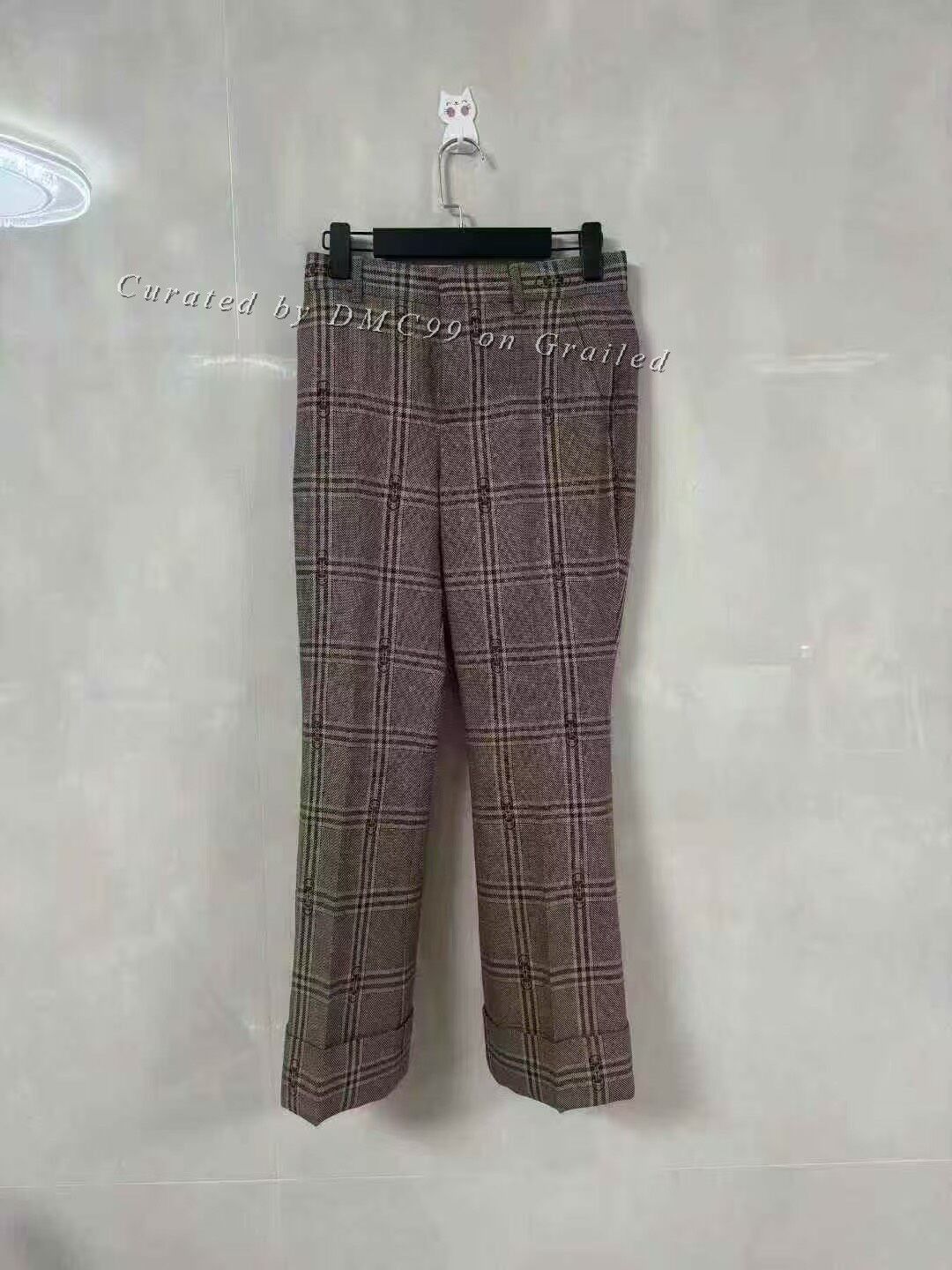 Gucci Gucci Horsebit Check Wool Casual Pants Size US 38 / EU 54 - 1 Thumbnail
