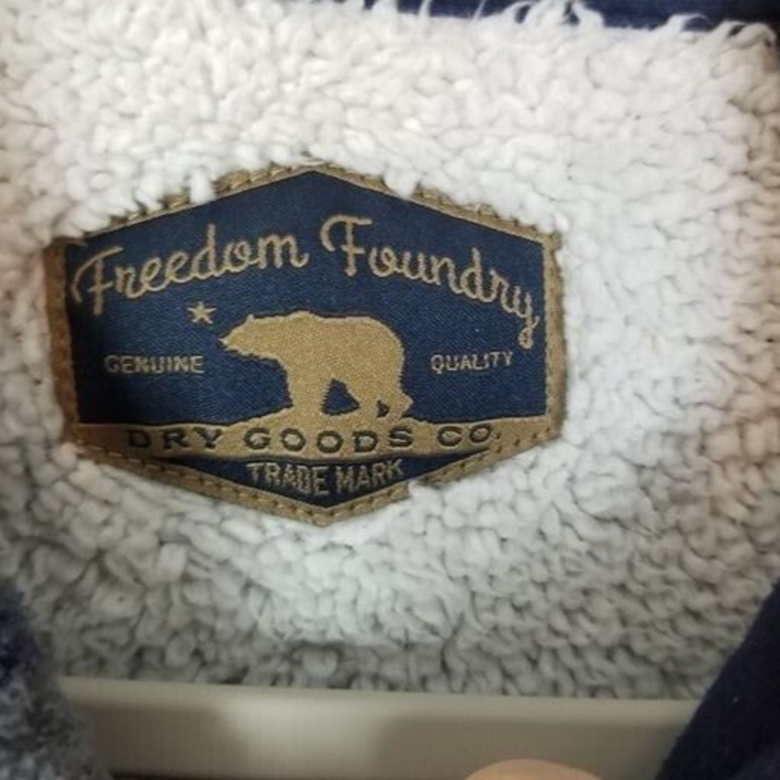 Vintage Foundry Freedom Foundry Mens Plaid Flannel Sherpa Lined Shacket XXL Size US XXL / EU 58 / 5 - 6 Thumbnail