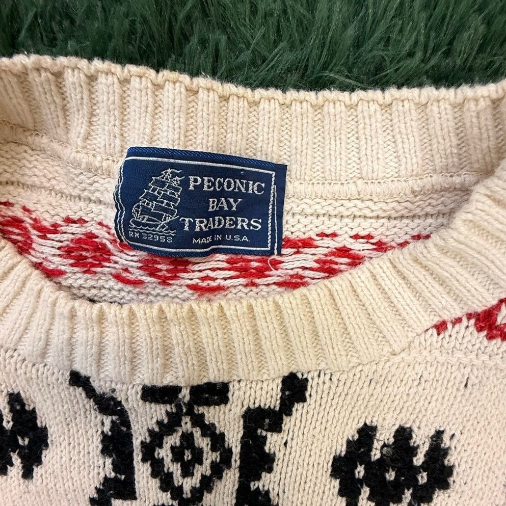 Other Vintage Peconic Bay Traders Cardigan Mens Large Size US L / EU 52-54 / 3 - 4 Thumbnail