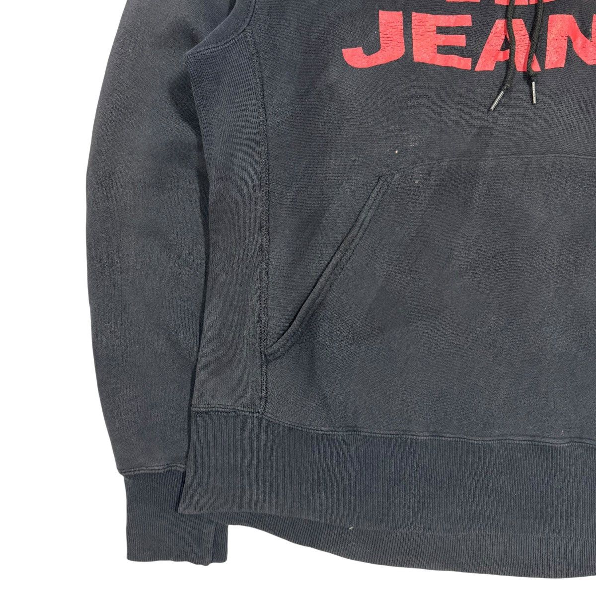 DKNY Vtg🔥90’s DKNY Jeans Reverse Weave Sunfaded Pullover Hoodies Size US L / EU 52-54 / 3 - 9 Thumbnail