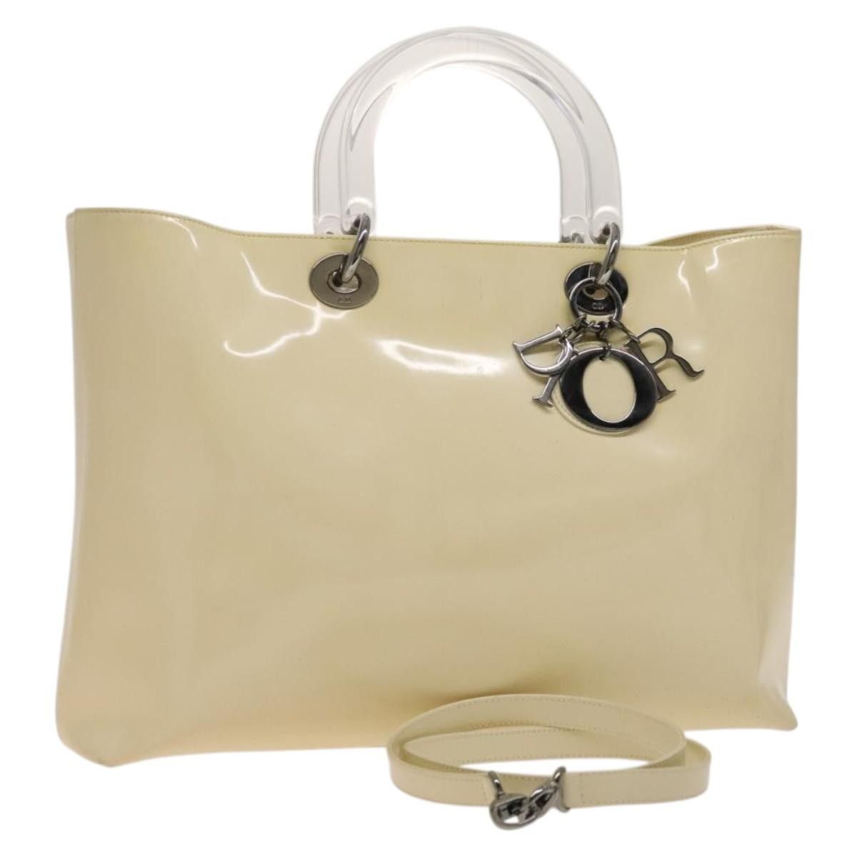 Dior Christian Dior Vintage Lady Dior Patent Patent leather Size ONE SIZE - 1 Thumbnail