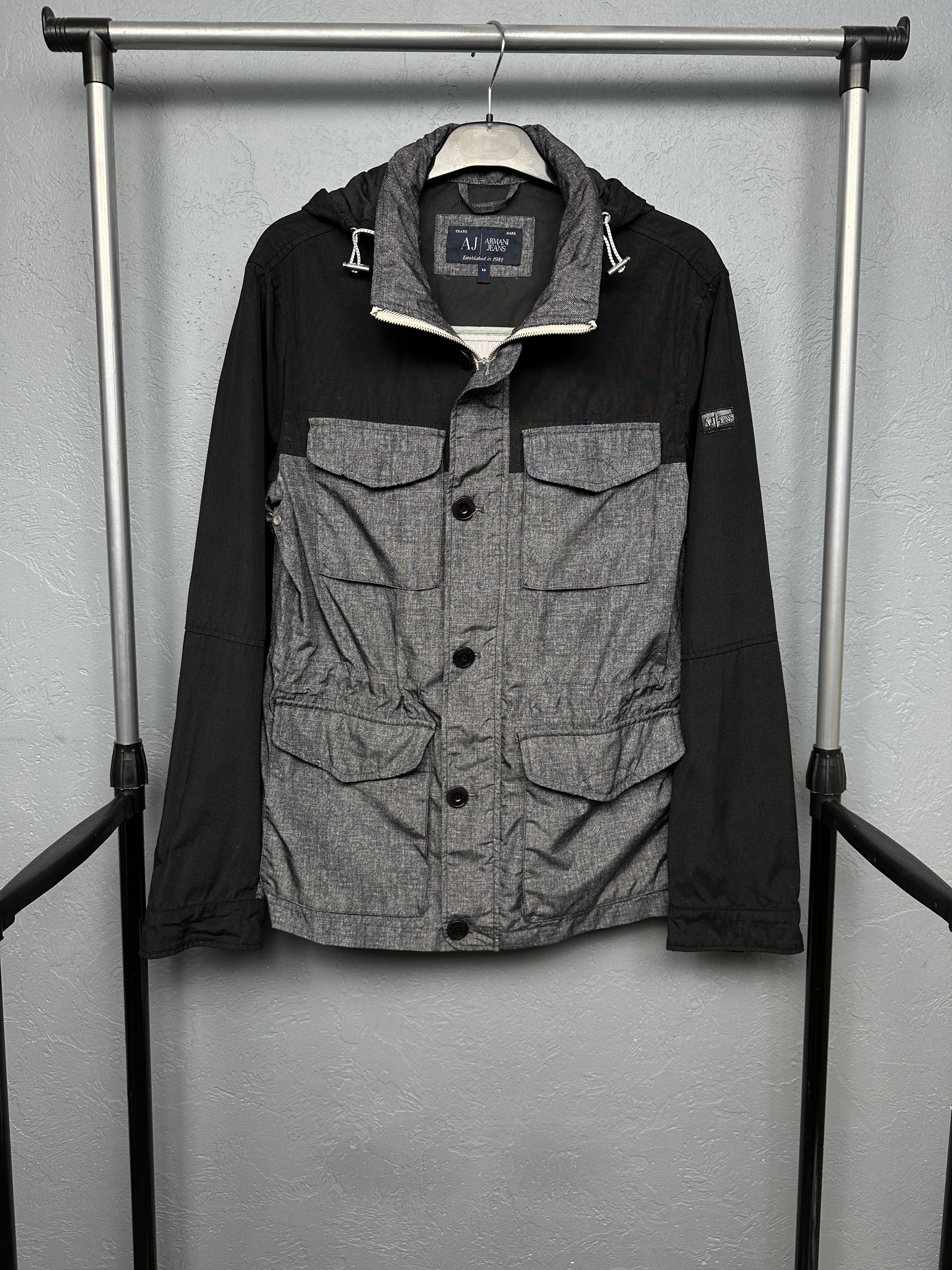 Armani Armani Jeans Mens 3 in 1 Jacket + Vest Size US M / EU 48-50 / 2 - 1 Thumbnail