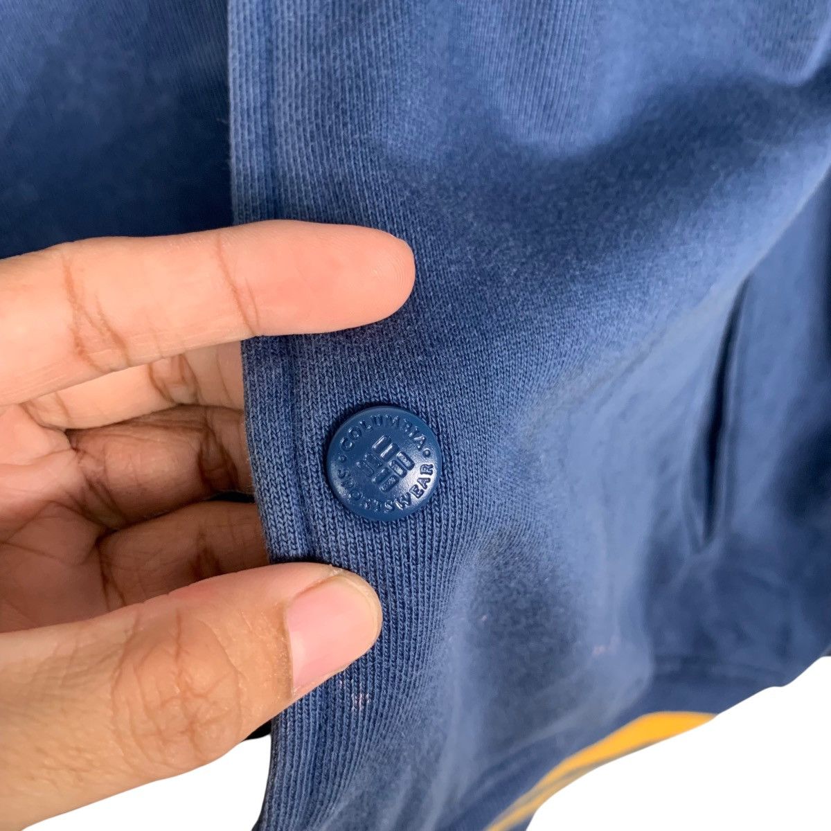 Columbia COLUMBIA Small Logo Blue Varsity Jacket #1720-C76 Size US M / EU 48-50 / 2 - 14 Thumbnail
