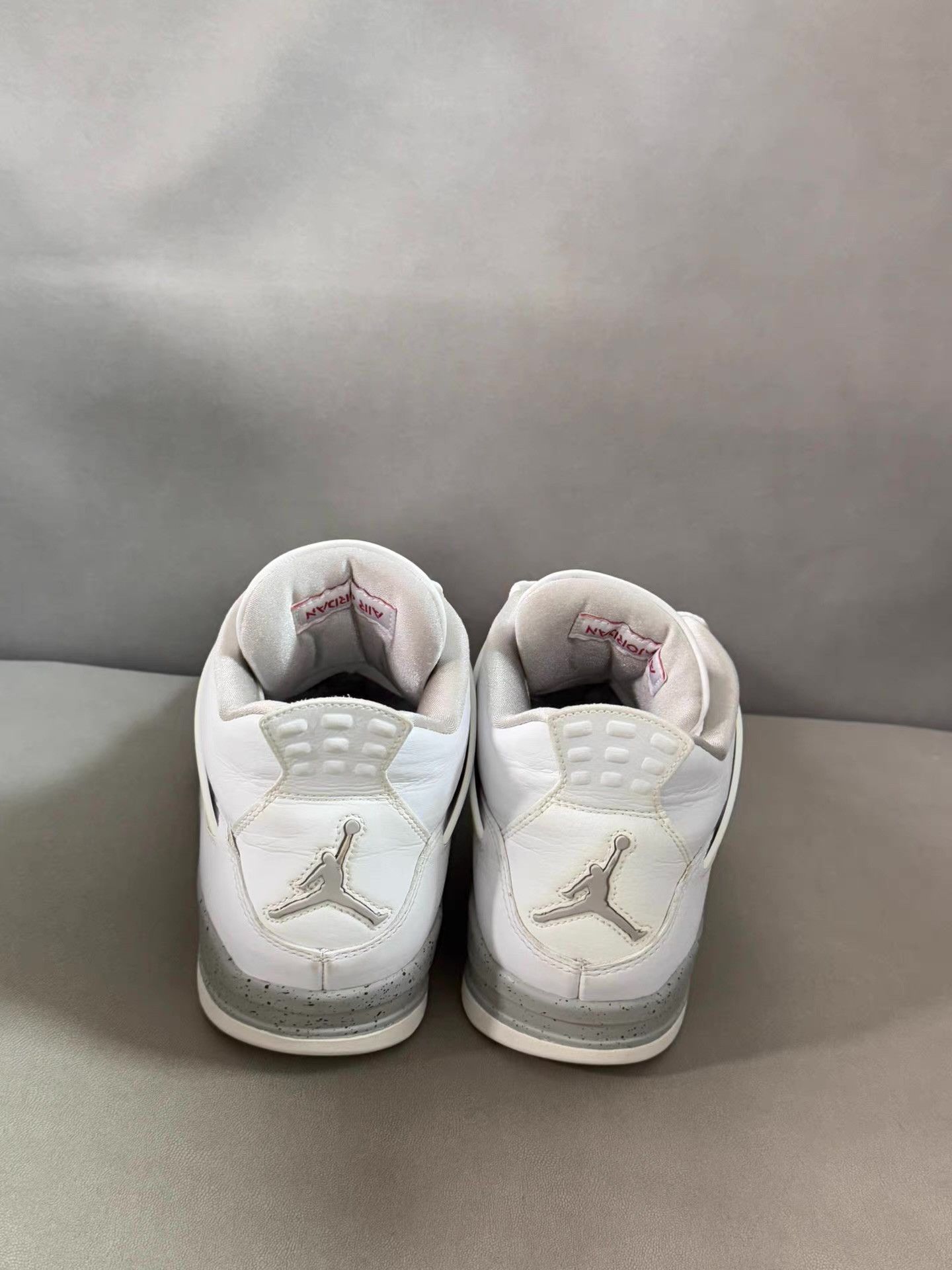 Nike Jordan Air Jordan 4 "White Oreo" Comfortable mid-top Ｑ20 Size US 10 / EU 43 - 4 Thumbnail