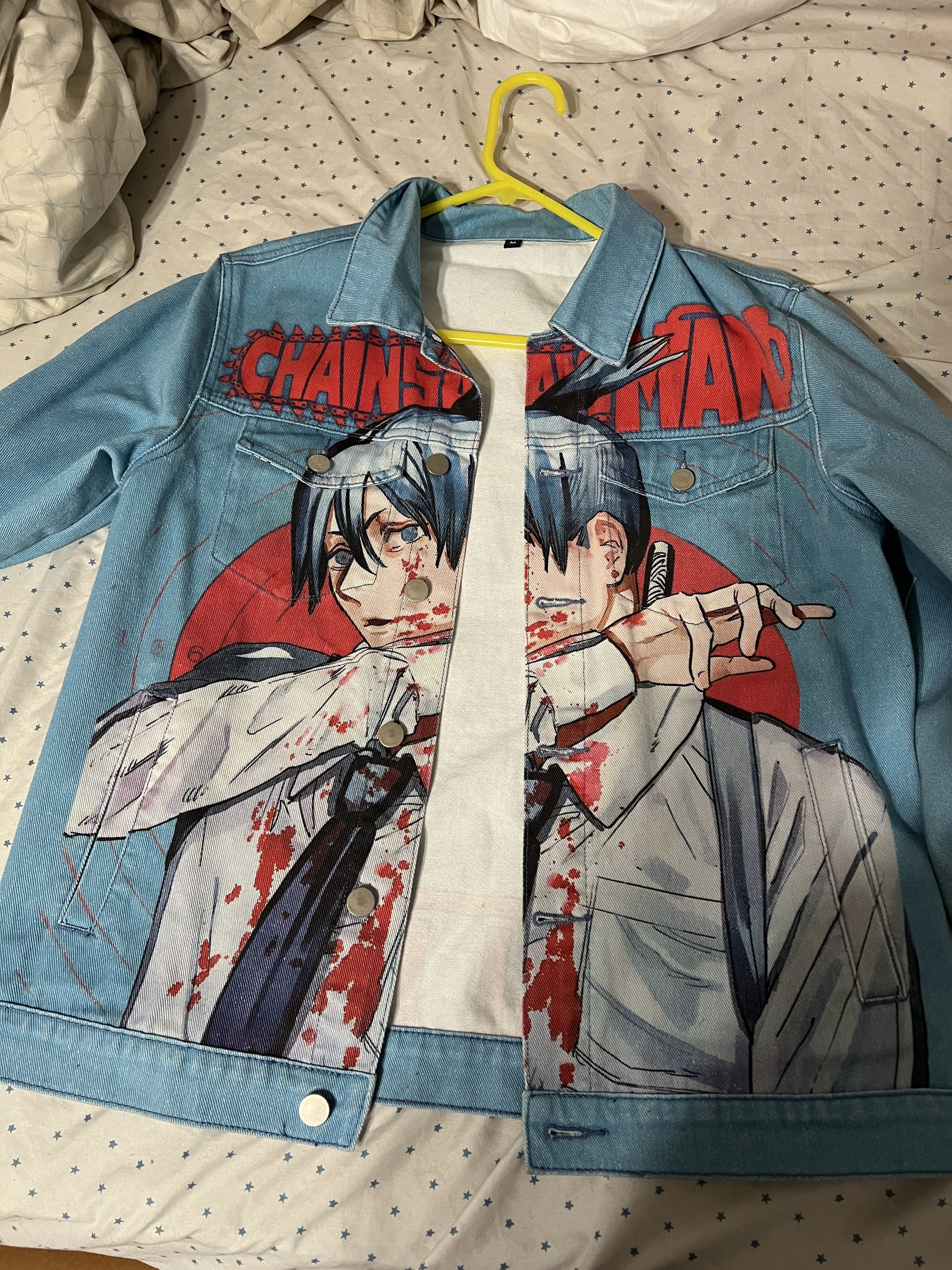 Other Chainsaw Man Aki Hayakawa Button up Denim Jacket Size US M / EU 48-50 / 2 - 3 Thumbnail