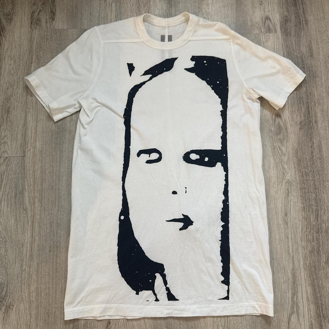 Rick Owens RICK OWENS BABEL SS2019 LEVEL T KEMBRA PRINT TEE Size US S / EU 44-46 / 1 - 1 Thumbnail