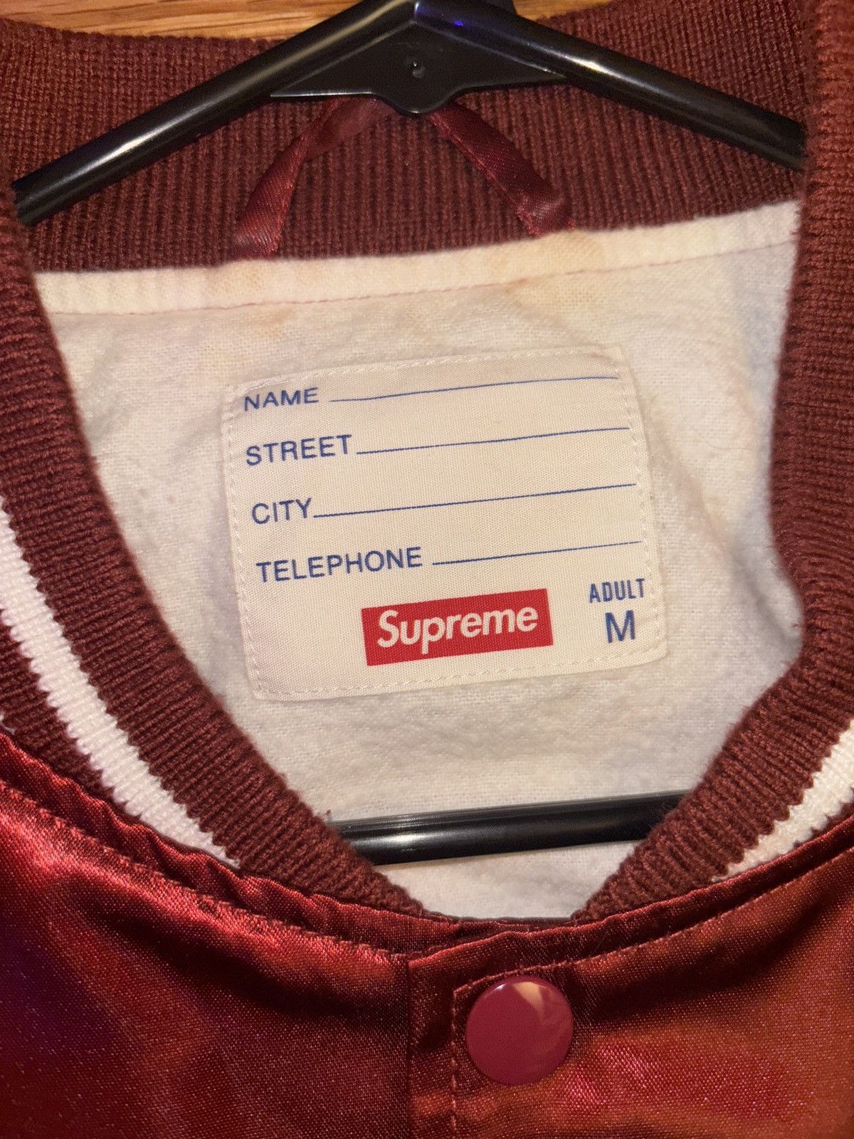 Supreme Supreme satin club jacket Size US M / EU 48-50 / 2 - 3 Thumbnail