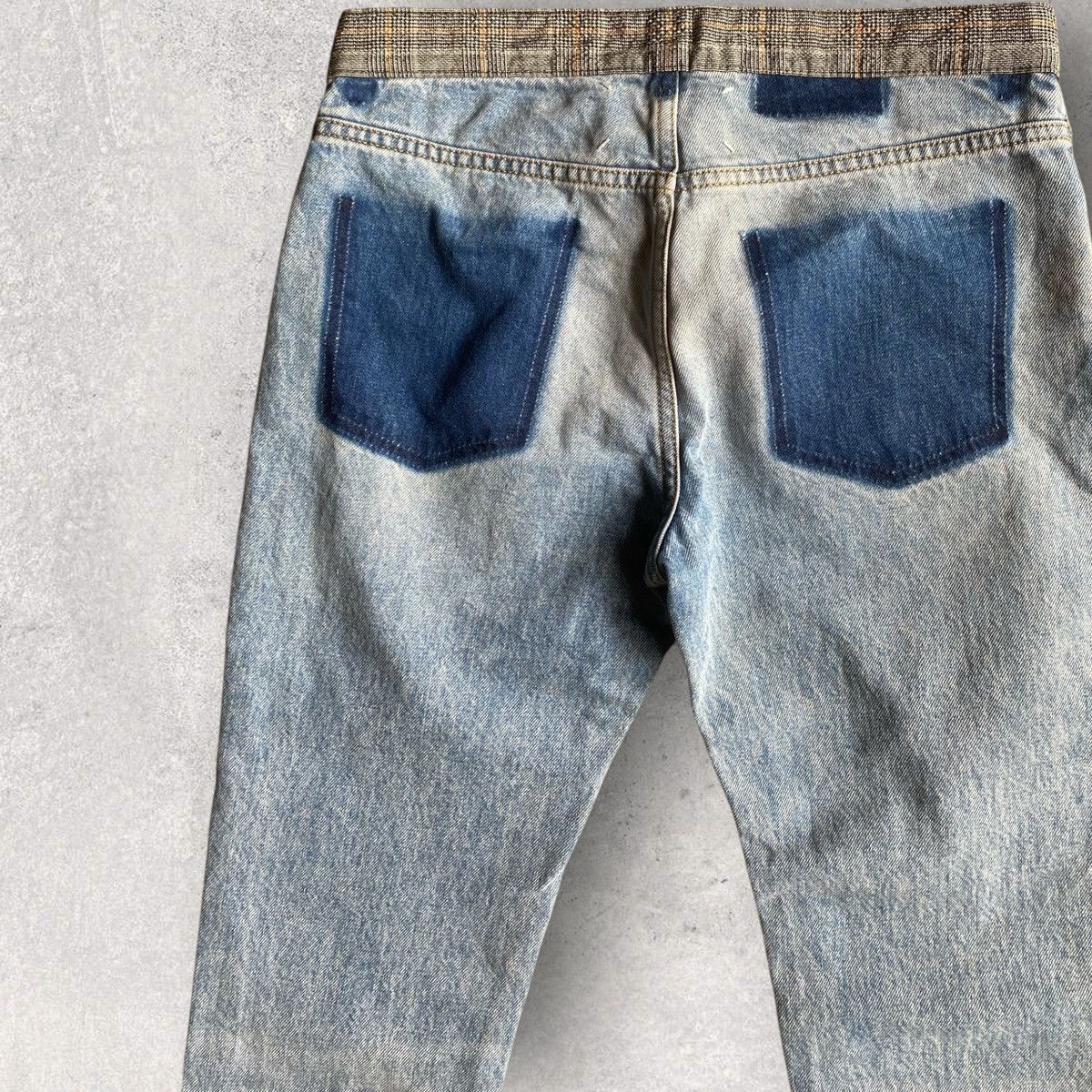 Maison Margiela SS17 Artisanal Jeans With Insert Trouser Waistband From SS04 Size US 29 - 5 Thumbnail