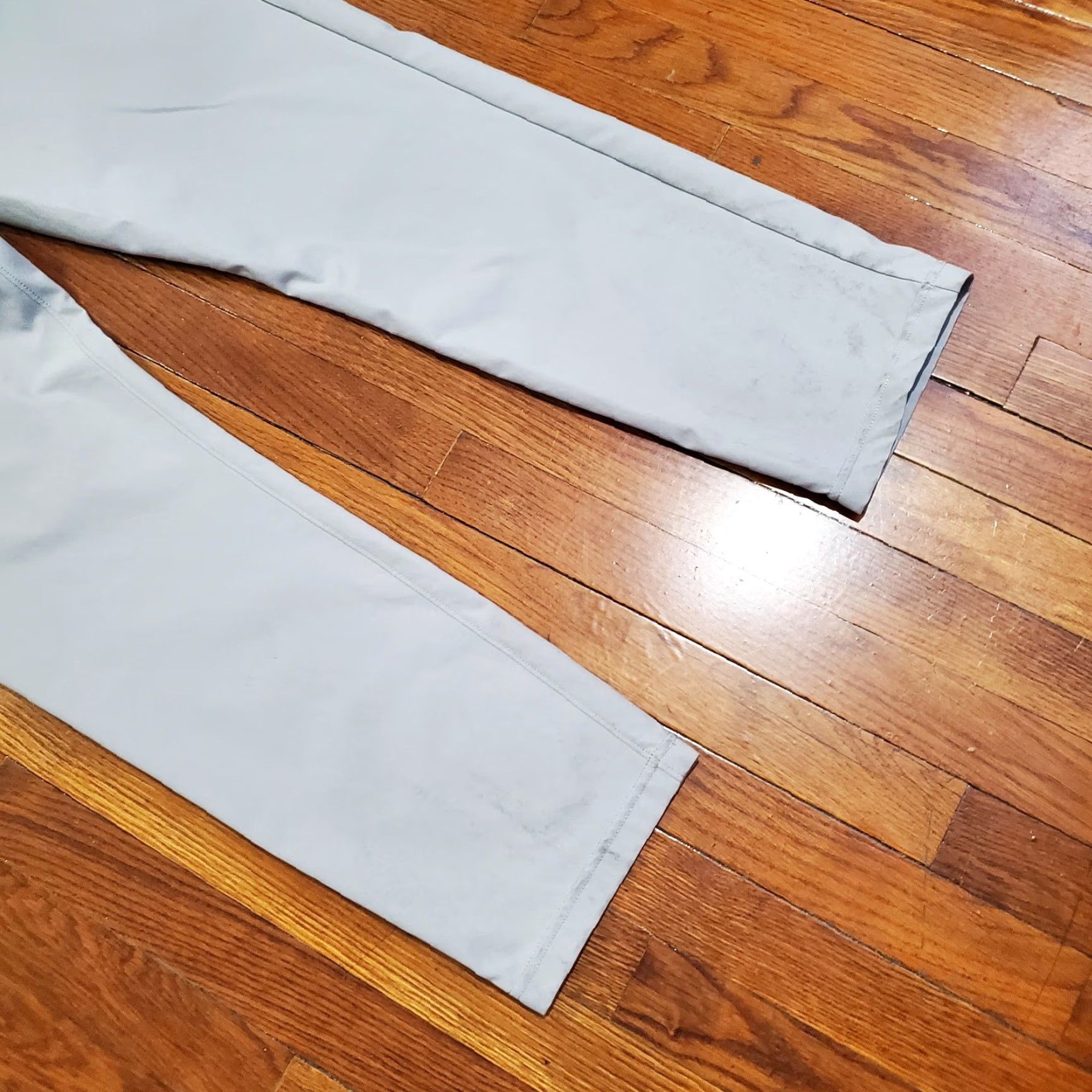 Vintage Public Rec Pants Mens 38x34 Gray Lightweight Chino 5 Pocket Travel Casual Tech Shirt Size US 38 / EU 54 - 6 Thumbnail
