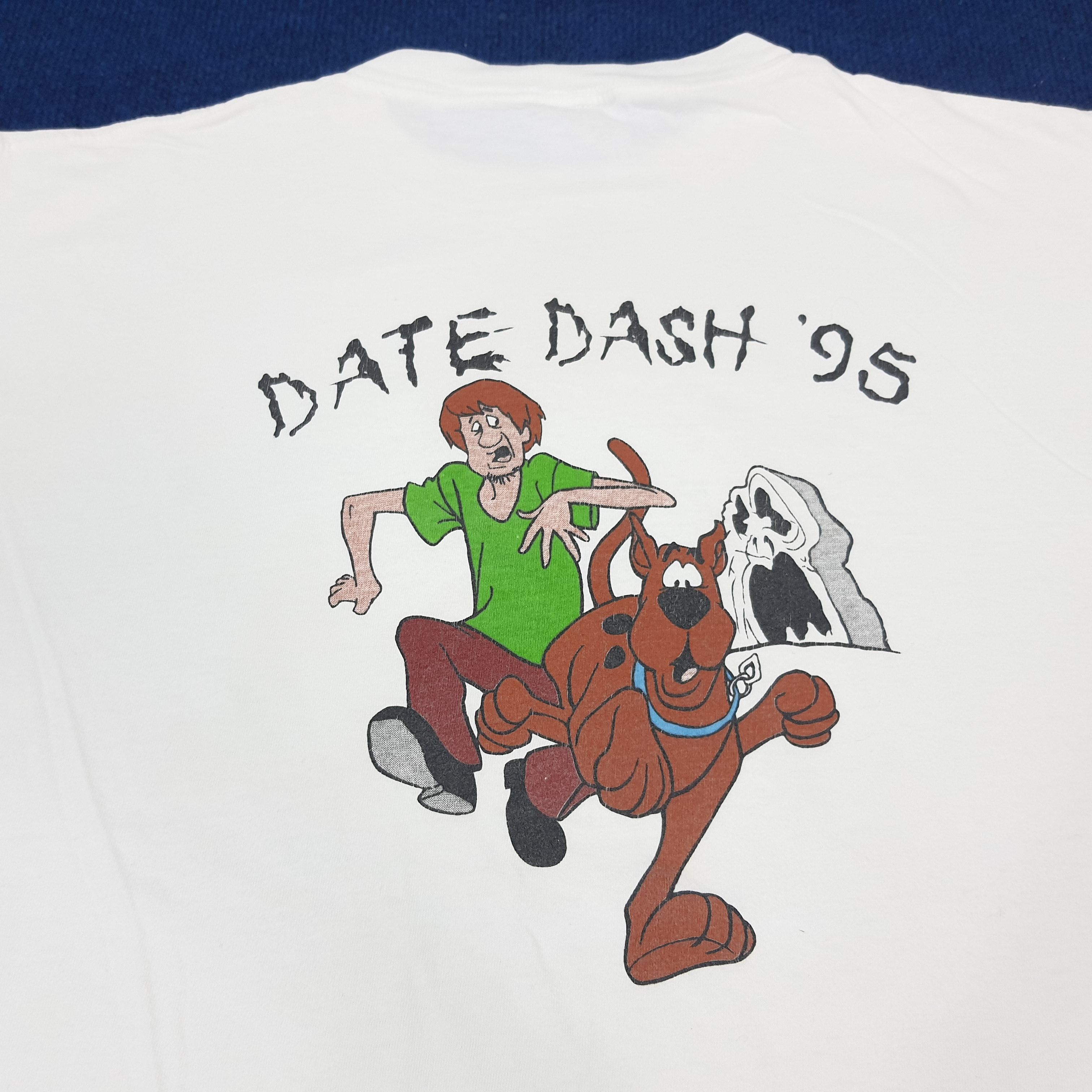 Vintage Vintage Scooby-Doo Date Dash '95 T-shirt Size US XL / EU 56 / 4 - 2 Thumbnail