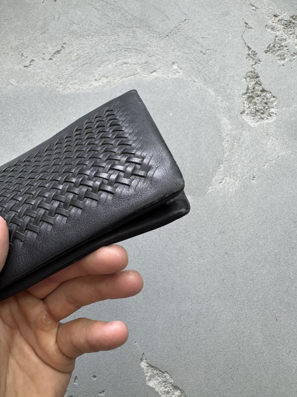 Bottega Veneta Bottega Veneta Intecciato Clutch Zip Black Size ONE SIZE - 8 Thumbnail