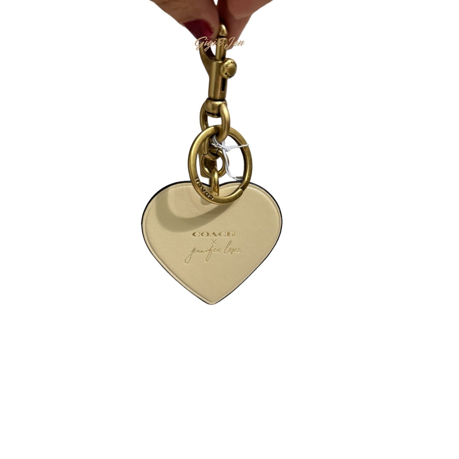 Coach Coach Jennifer Lopez Heart Bag Charm Keychain Size ONE SIZE - 10 Thumbnail