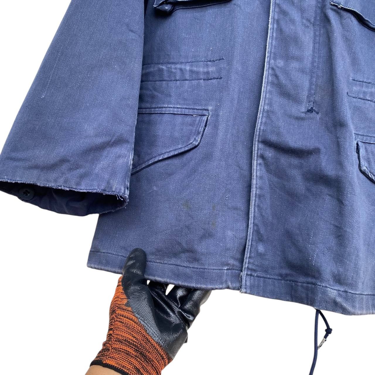 Alpha Industries Vintage 80s Alpha Industries Navy M-65 Field Jacket Scovill Size US S / EU 44-46 / 1 - 6 Thumbnail