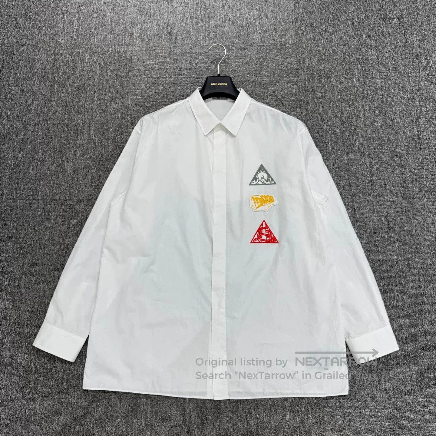 Dior Dior Embroidered Badge Shirt. Size US XXS / EU 40 - 1 Thumbnail
