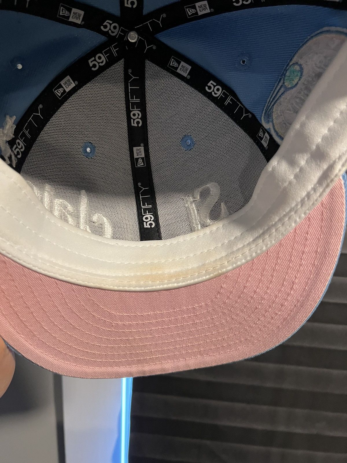 Sinclair Global Sinclair Global Fontaine Bleu Fitted Hat 7 5/8 Size ONE SIZE - 9 Thumbnail