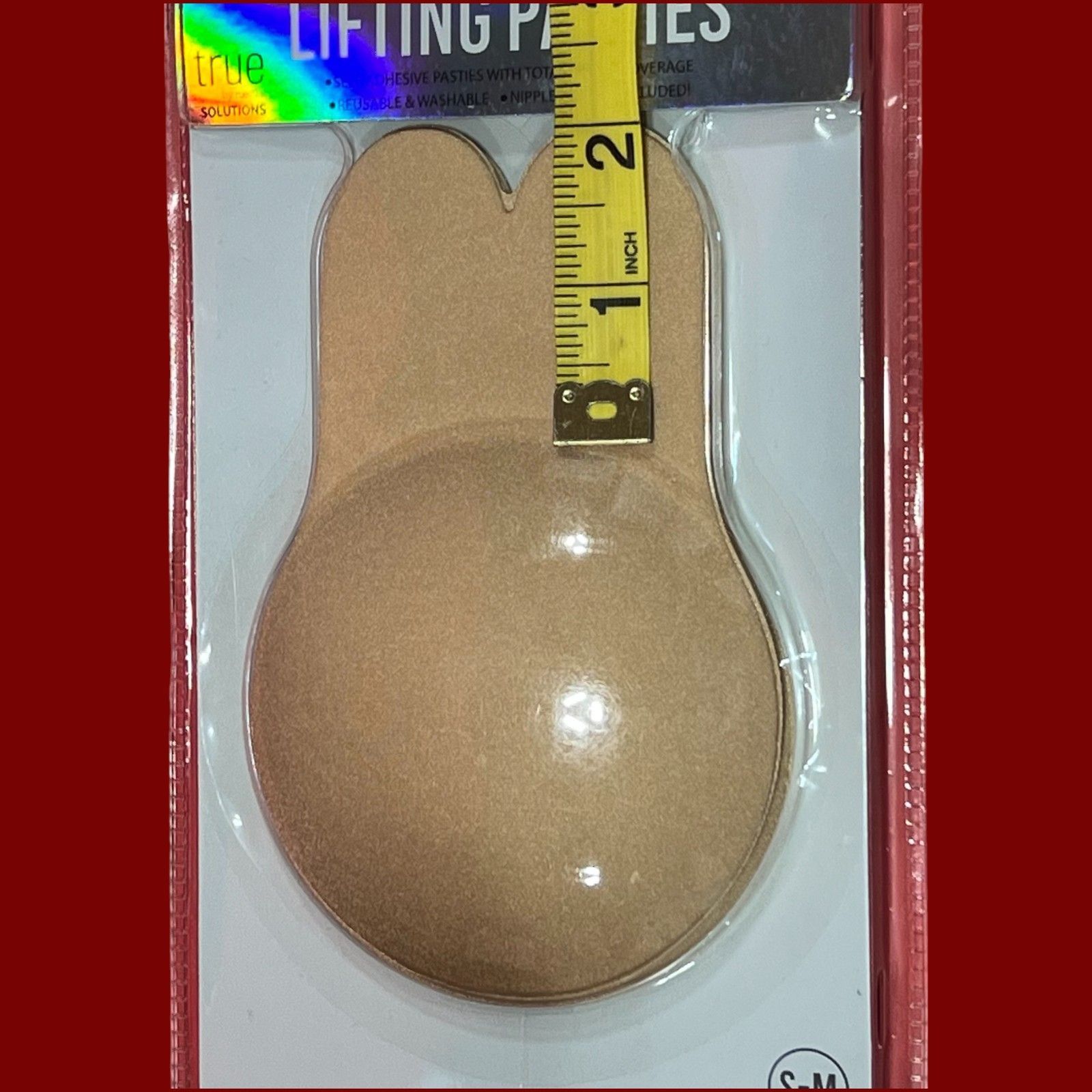 Other True By Rue 21 - Microfiber Adhesive Lifting Pasties - Tan - Size ONE SIZE - 6 Thumbnail