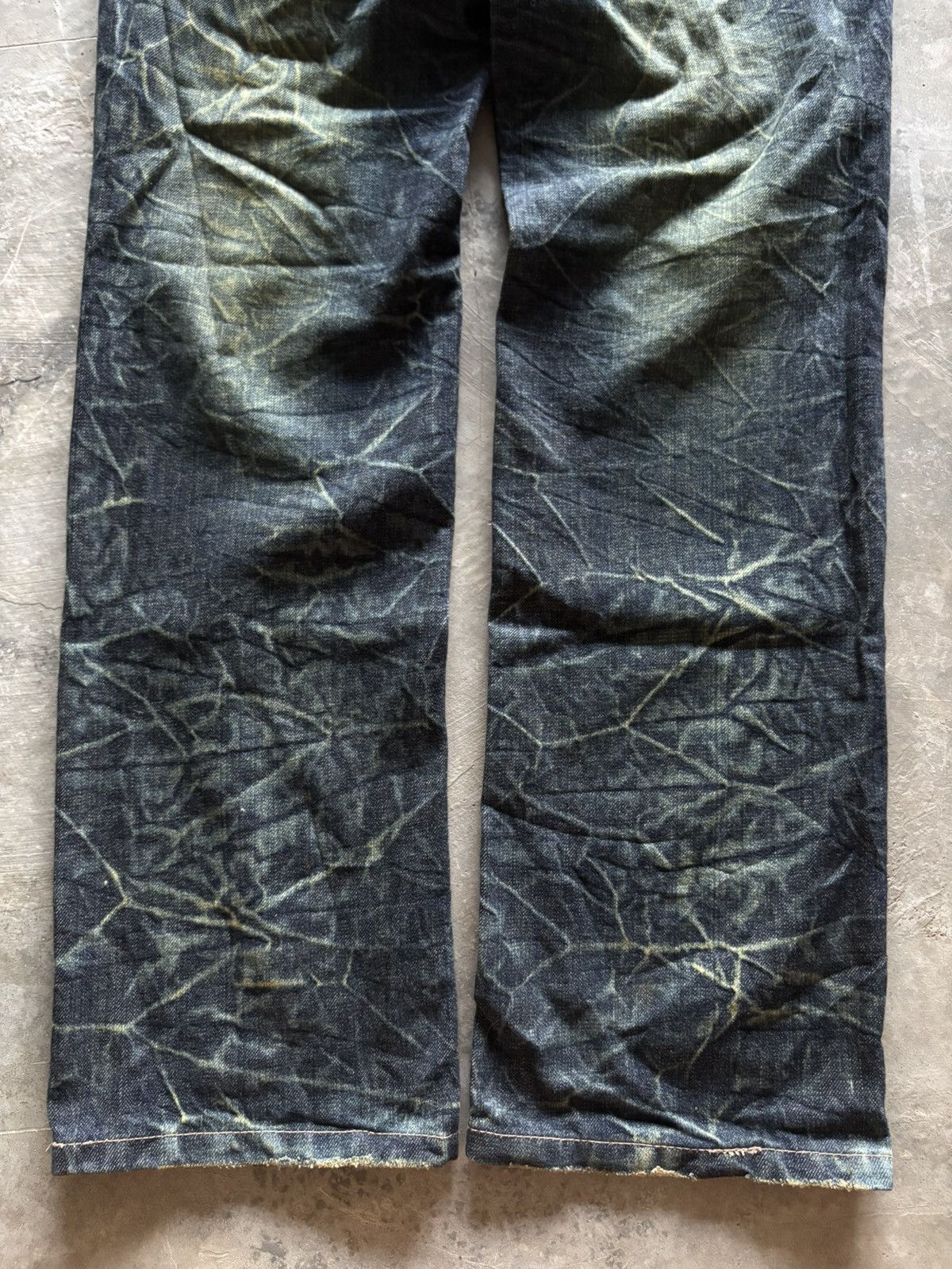 Hysteric Glamour ANTFUI double waist japanese rusty crazy sick washed punk Size US 30 / EU 46 - 17 Thumbnail