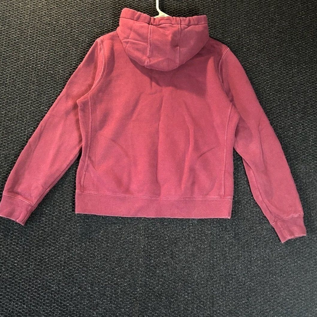 Nike Nike Mens Hoodie Sweatshirt Maroon Swoosh Pullover Hoodie M Size US M / EU 48-50 / 2 - 3 Thumbnail