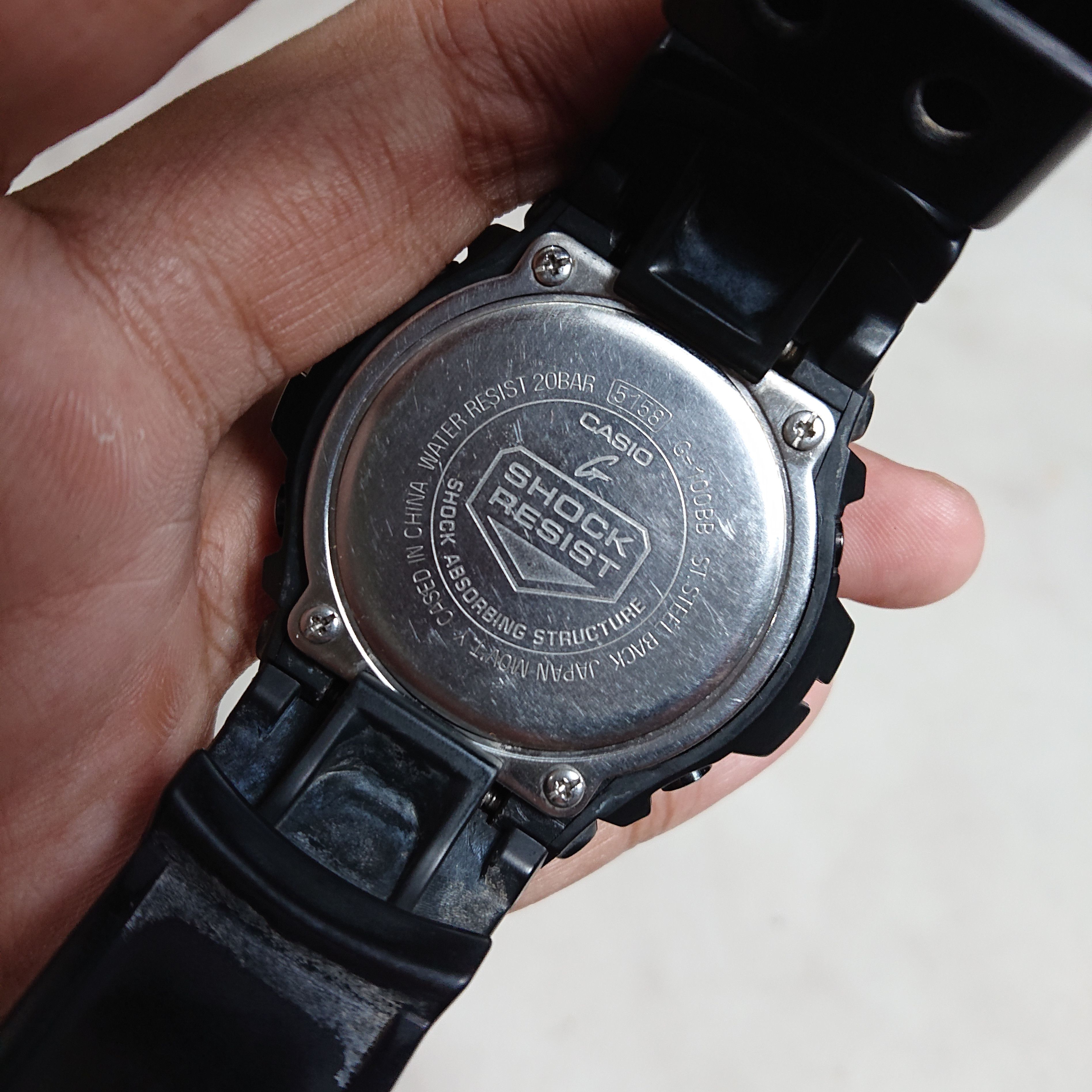 G Shock Casio G-Shock G-100BB 5158 Size ONE SIZE - 6 Thumbnail