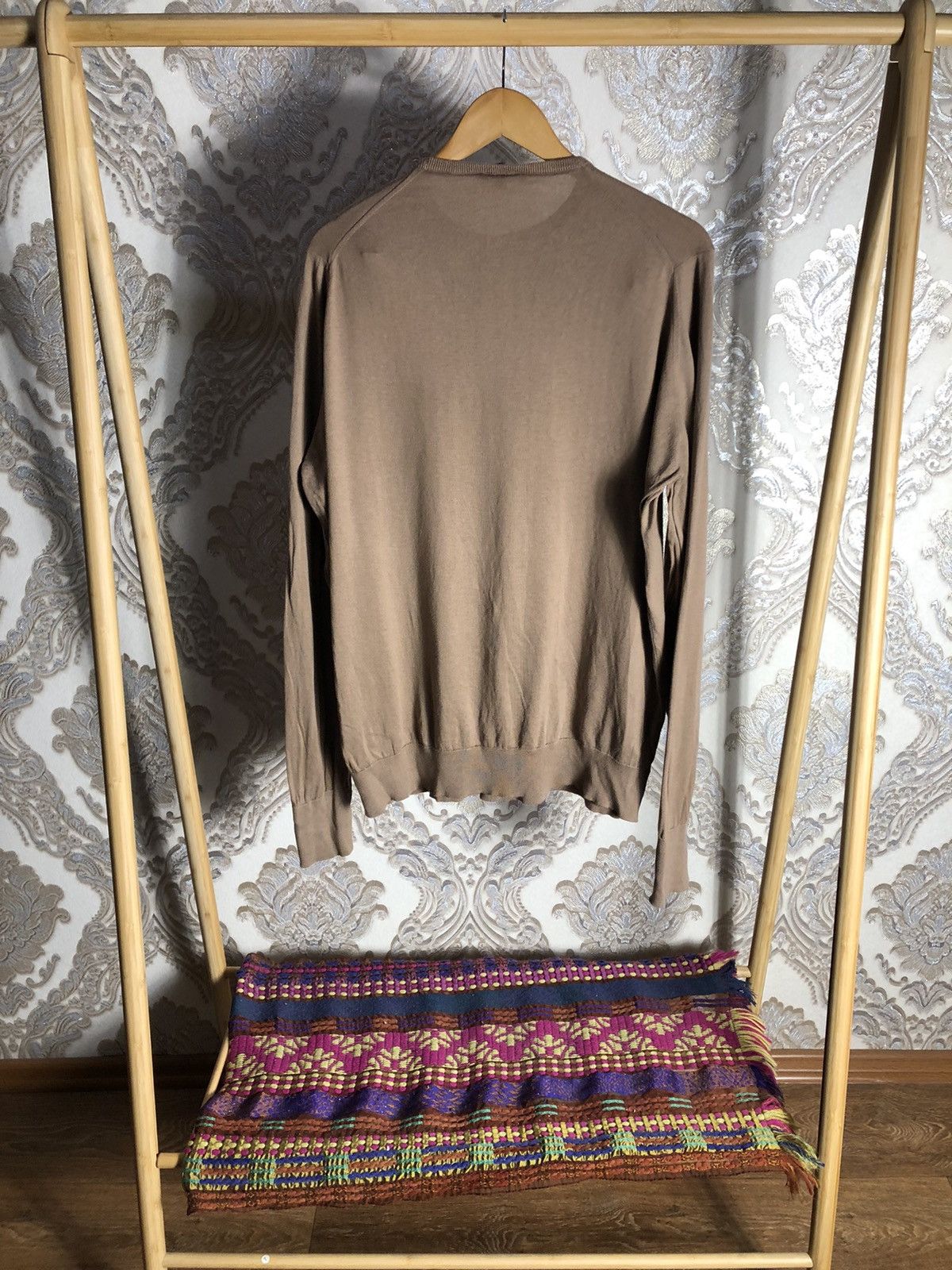 John Smedley × Vintage VERY RARE JOHN SMEDLEY WOOL SWEATER ENGLAND STYLE LUXURY Y2K Size US XL / EU 56 / 4 - 6 Thumbnail