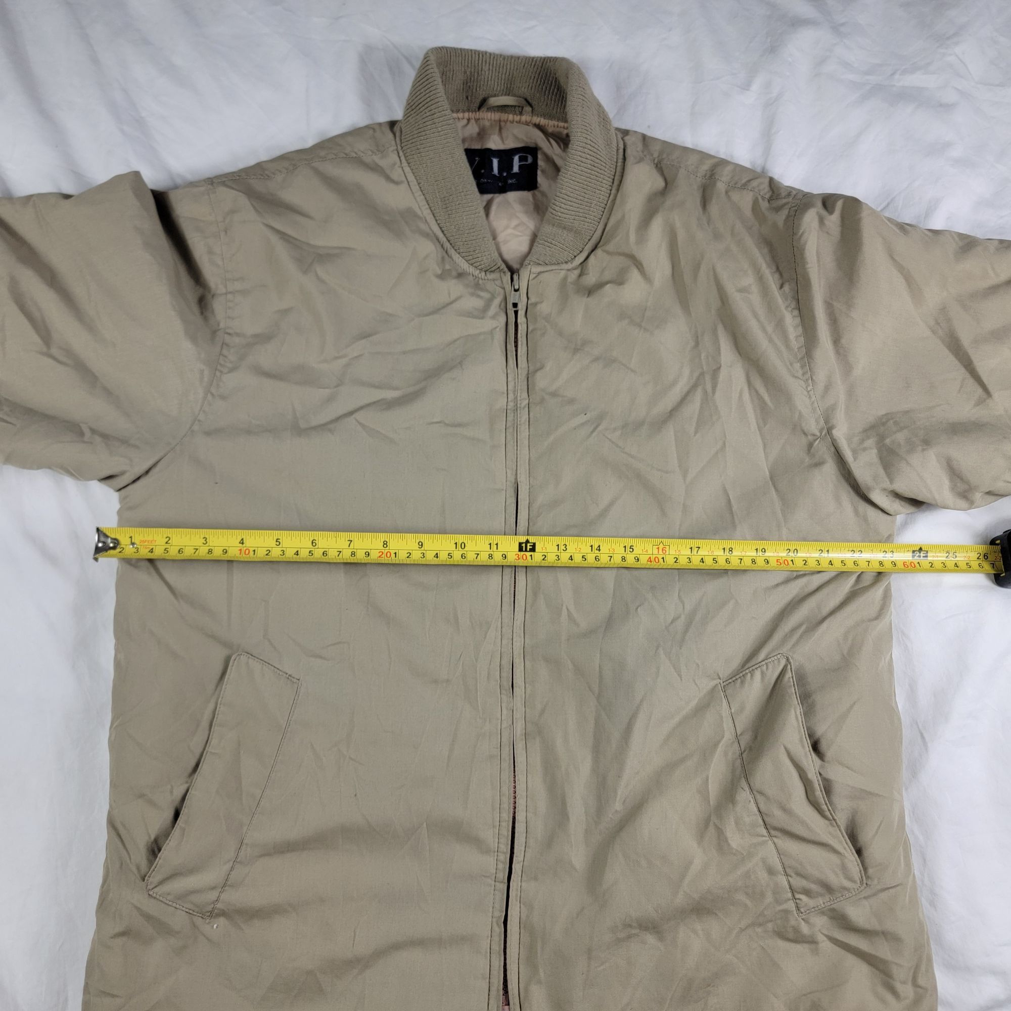 Other VIP Resortwear Mens Medium Beige Jacket Casual Comfort Work Size US M / EU 48-50 / 2 - 6 Thumbnail