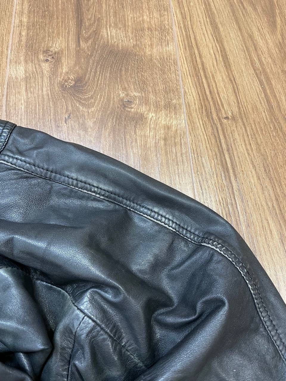 Genuine Leather Vintage Genuine Leather Aviator Leather Jacket Garment Dyed Size US L / EU 52-54 / 3 - 9 Thumbnail