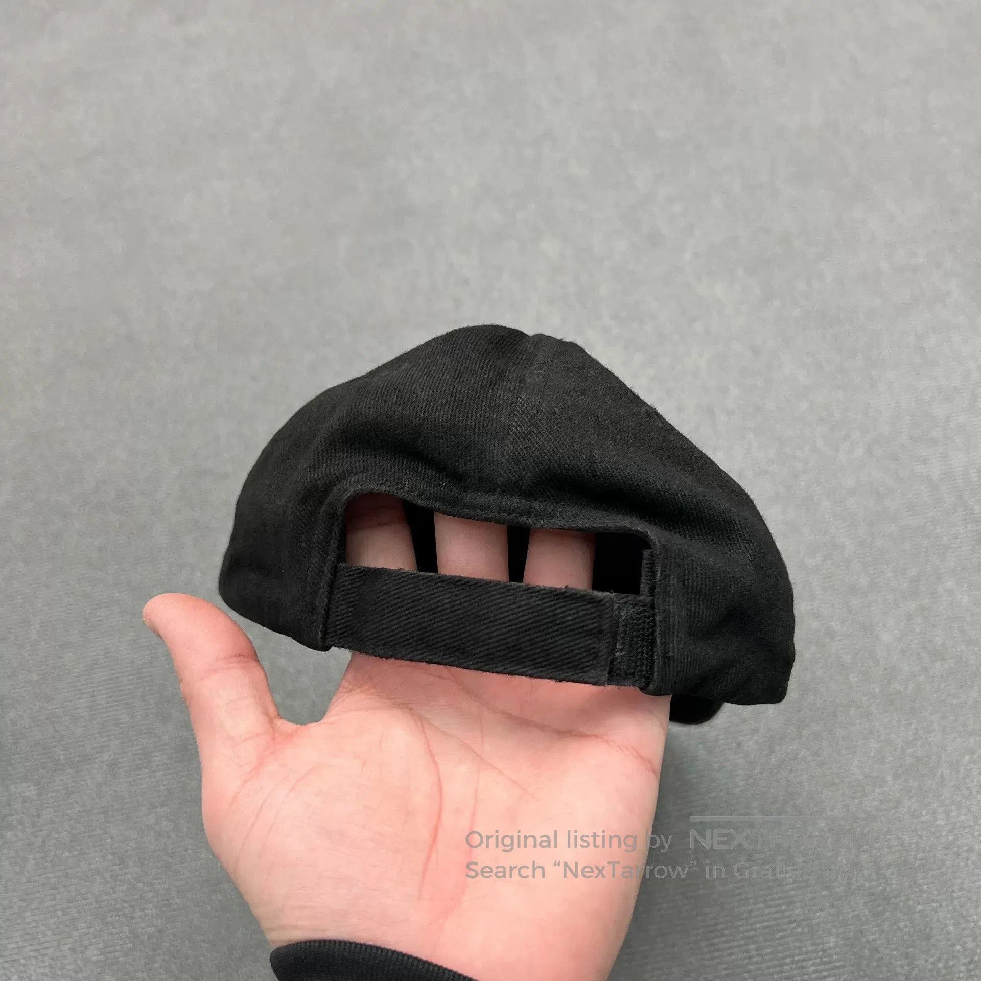 Balenciaga Balenciaga CREW Embroidered Logo Cap. Size ONE SIZE - 3 Thumbnail