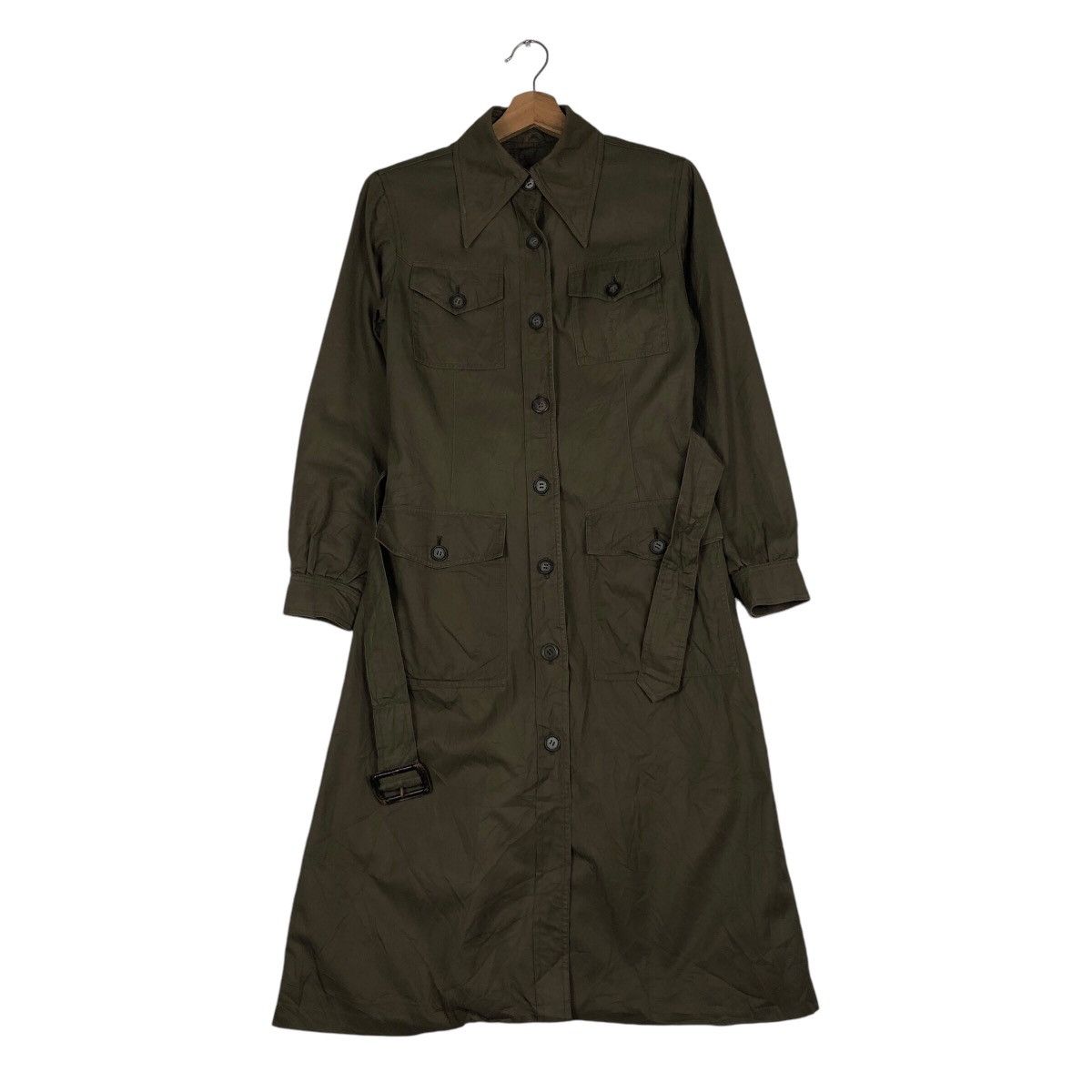 Yves Saint Laurent 📌Vintage Long Jacket Robed Yves Saint Laurent Size US M / EU 48-50 / 2 - 2 Thumbnail