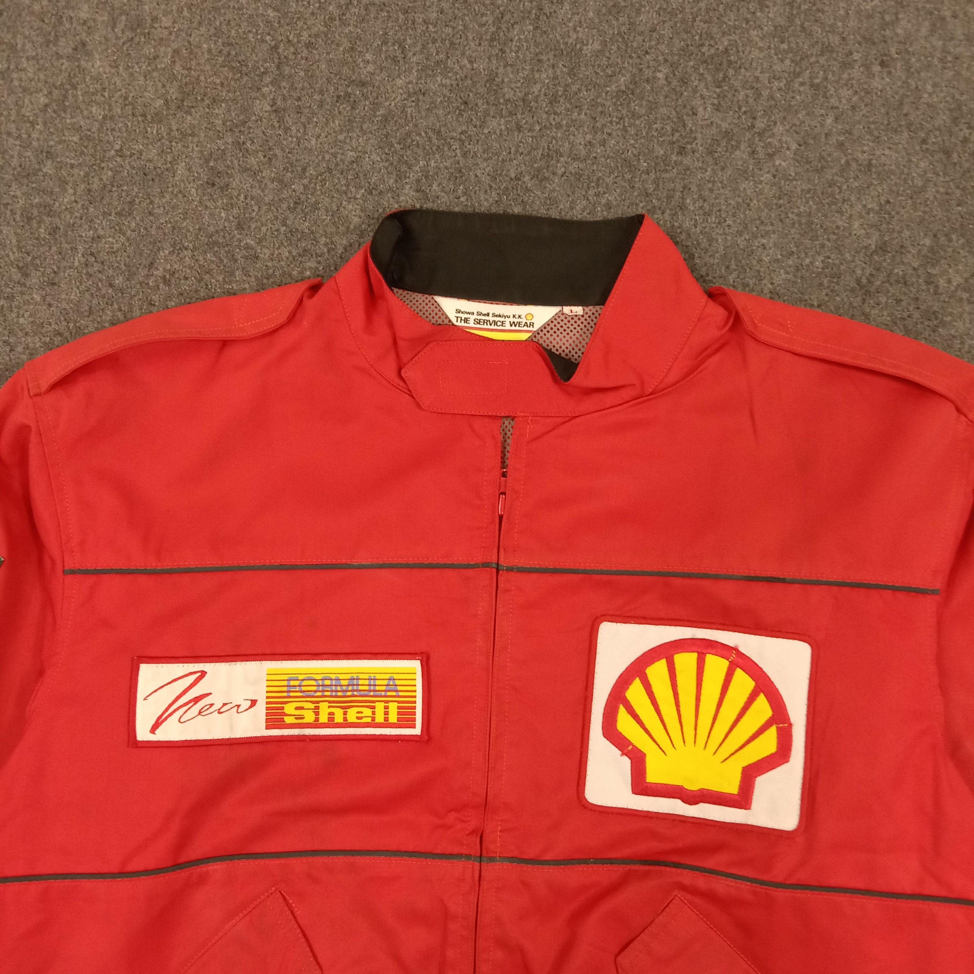 Ferrari × Vintage Shell Formula One Yuasa 1887 Ferrari Racing Jacket Size US L / EU 52-54 / 3 - 2 Thumbnail