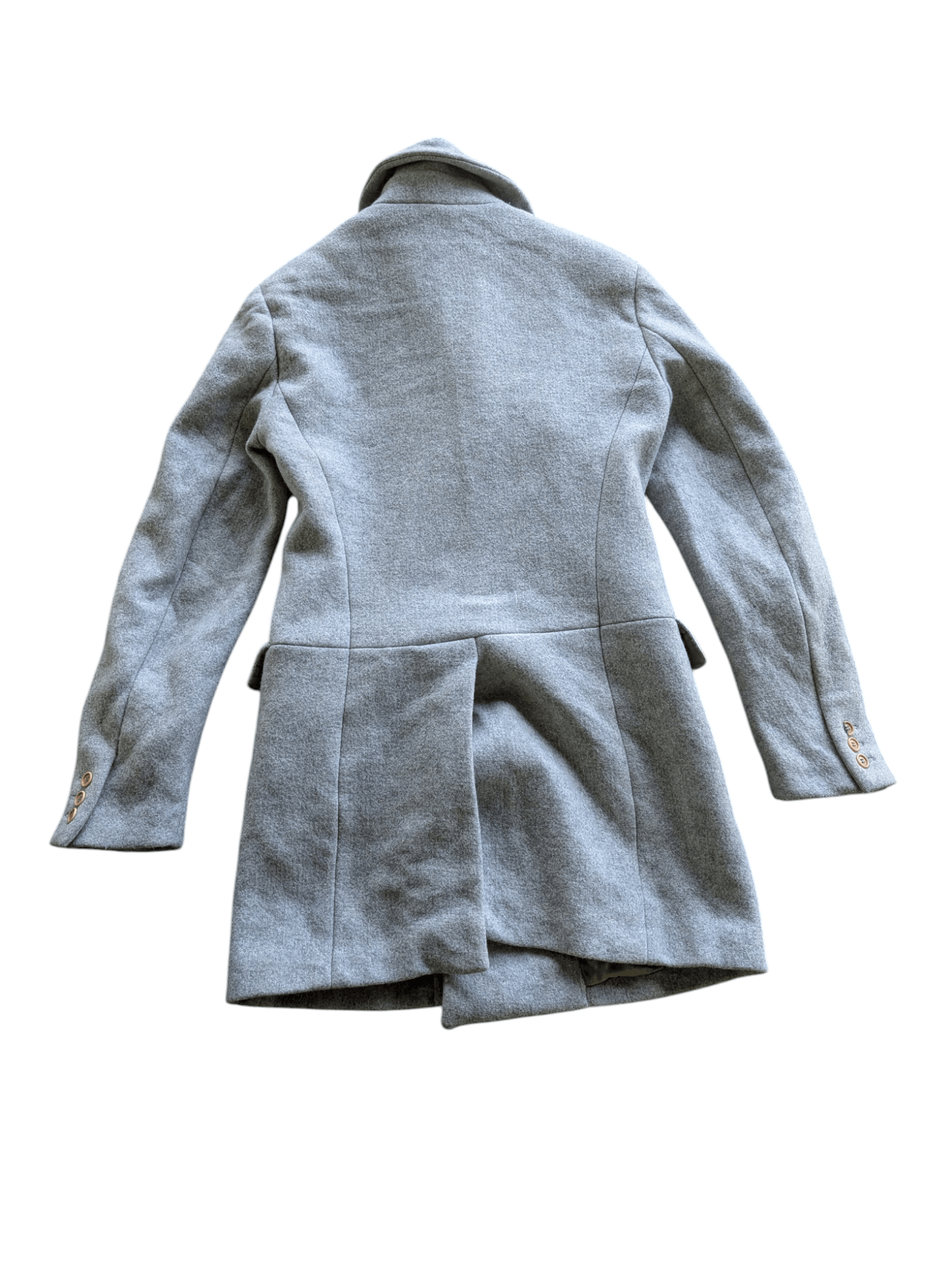 Alexander McQueen 90's Vintage Alexander McQueen Lano Wool Men’s Long Jacket Size US M / EU 48-50 / 2 - 2 Thumbnail