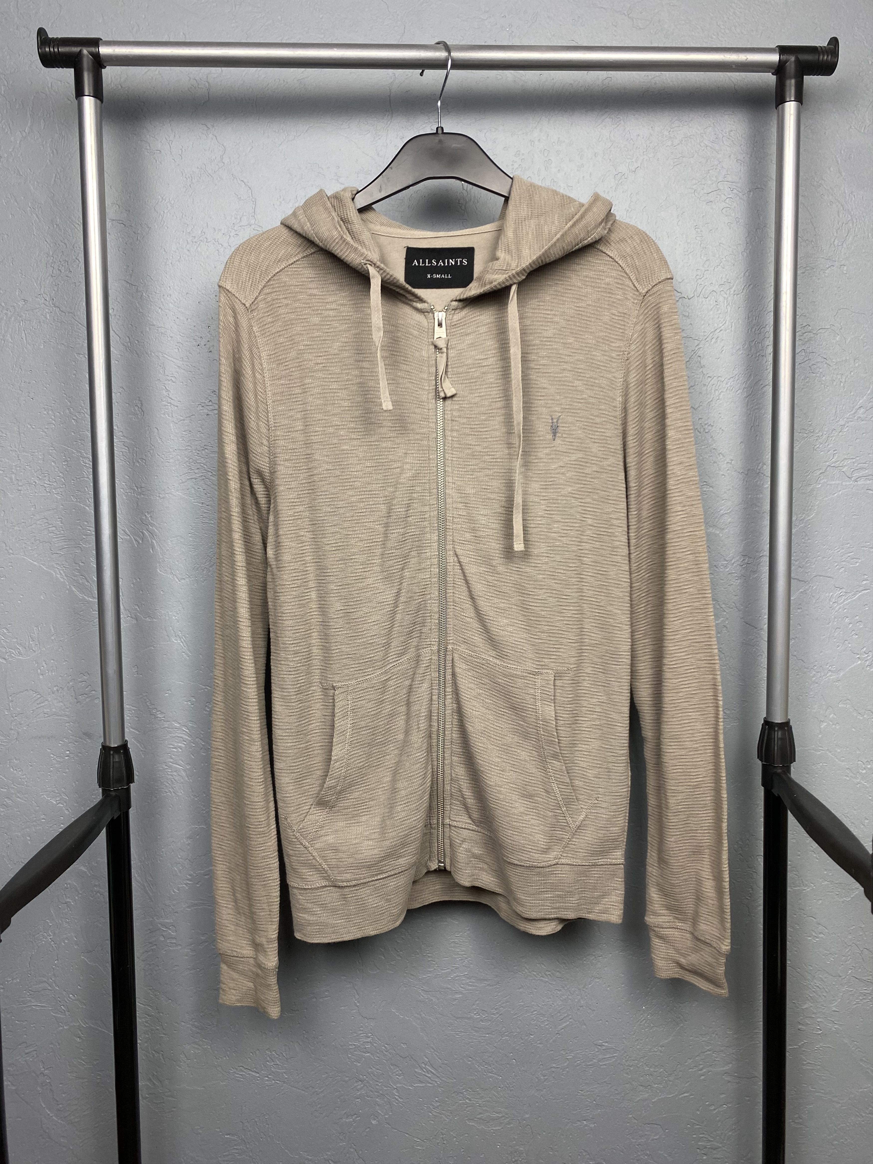 Allsaints Allsaints Vintage Mens Clash Zip Hoody Size US XS / EU 42 / 0 - 1 Thumbnail