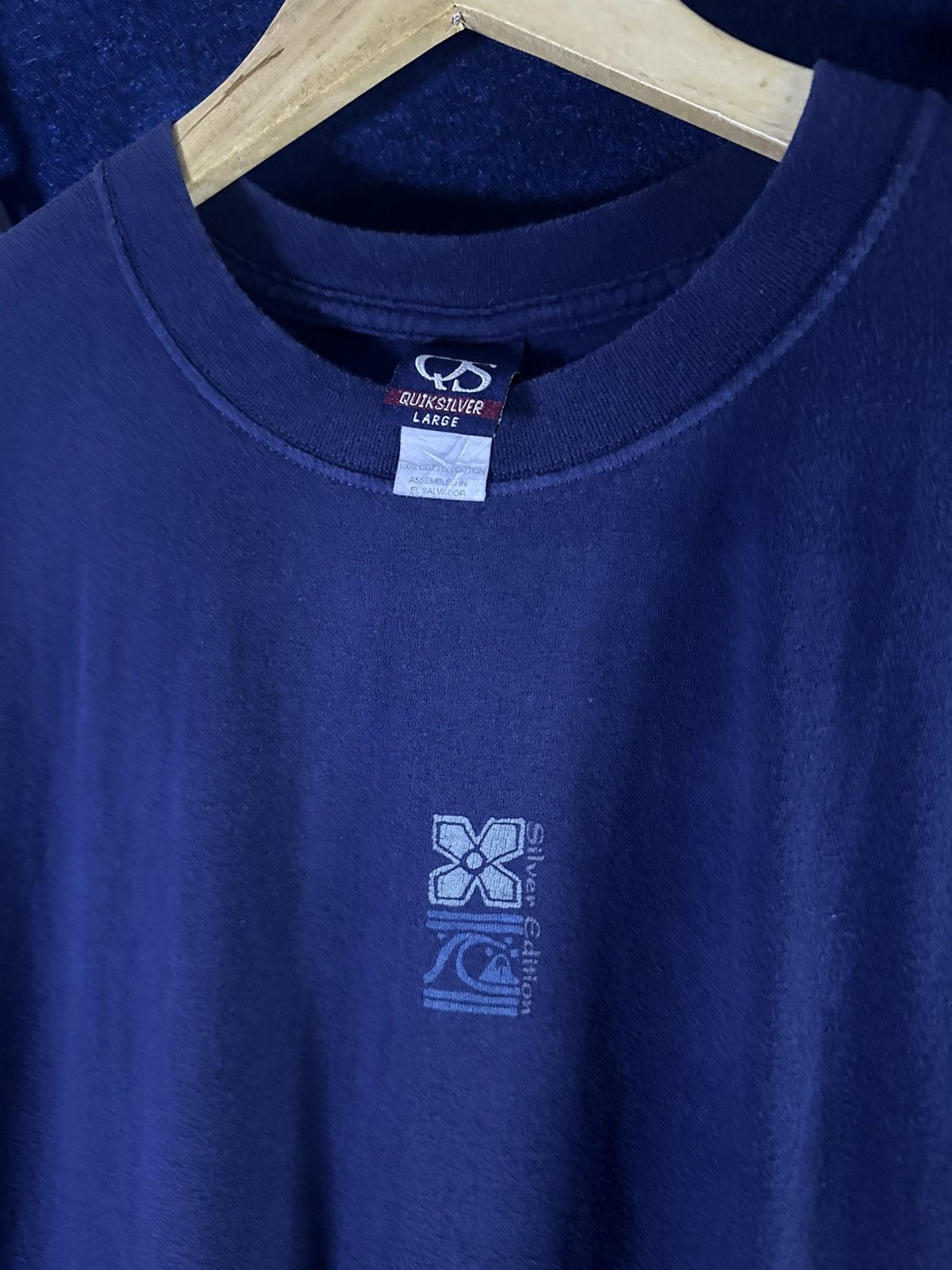 Quiksilver Crazy Rare Vintage 80s-90s Quiksilver Tshirt Size US L / EU 52-54 / 3 - 3 Thumbnail