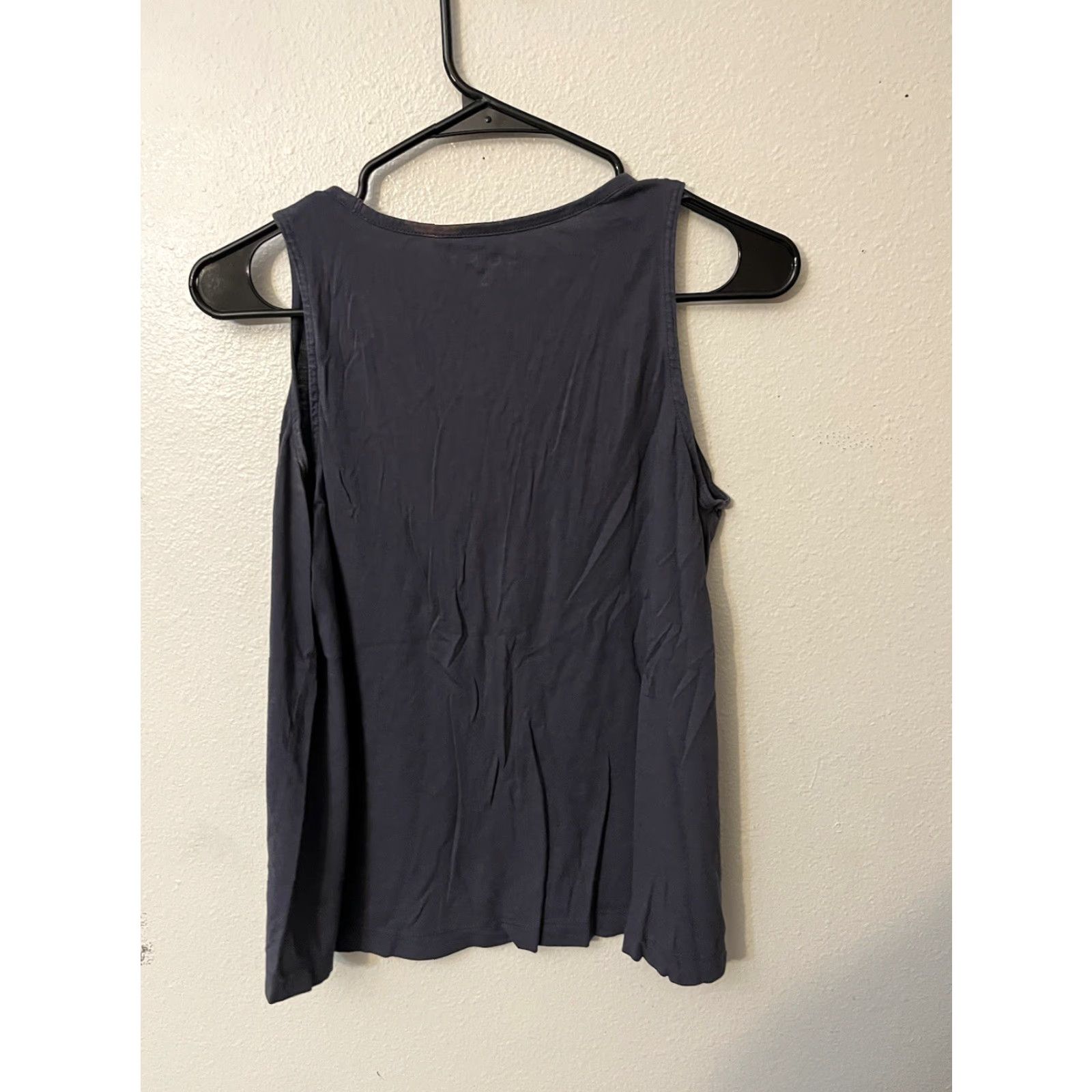 Ann Taylor Vintage Ann Taylor Loft Women's Tank Top M Blue Sleeveless Knit Blouse Sparkle Sequin Loose Fit Size M / US 6-8 / IT 42-44 - 3 Thumbnail