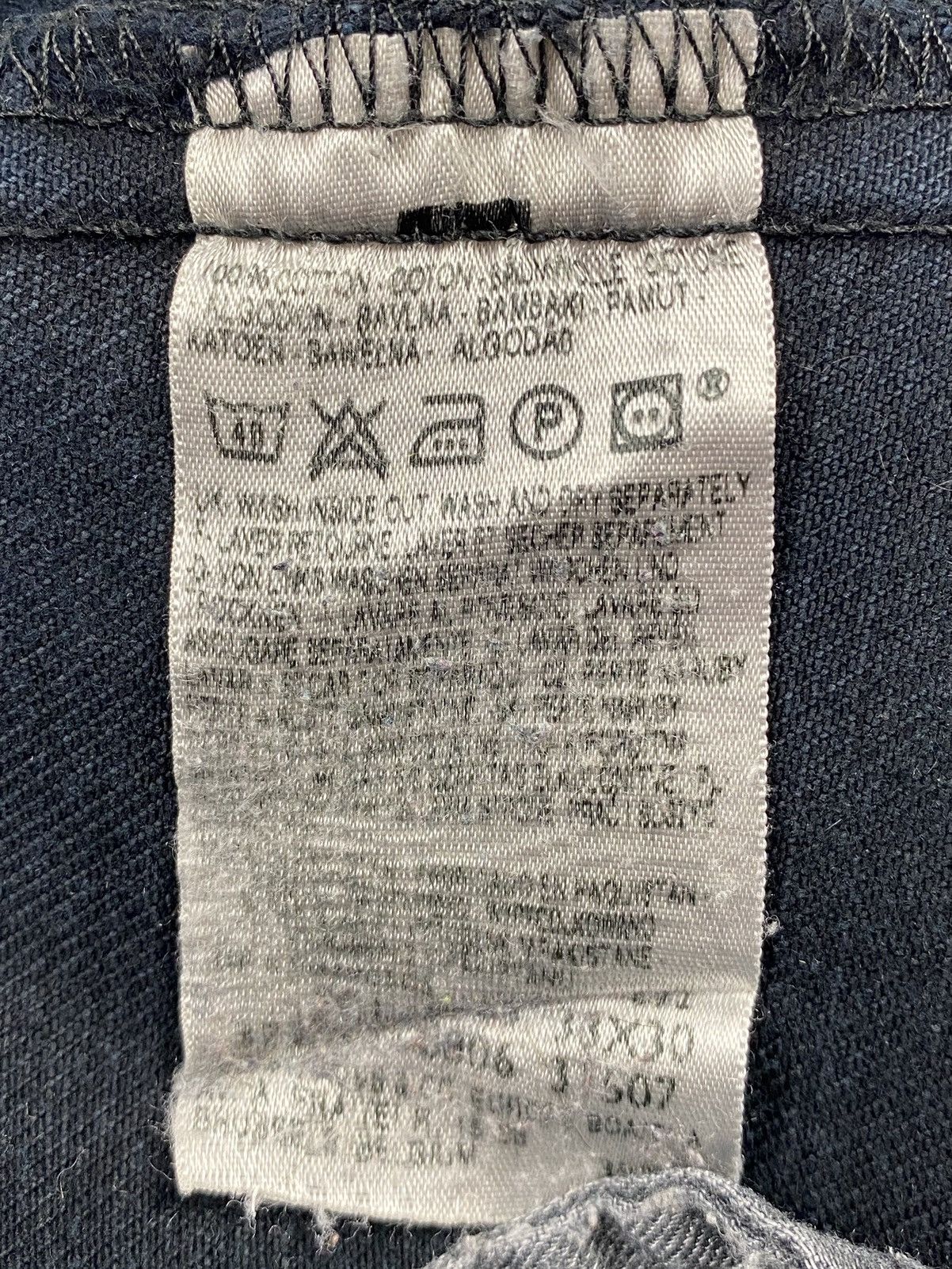 Levi's 2000’s Vintage Levi’s 501 Black Denim Jeans 33X30 Size US 33 - 14 Thumbnail