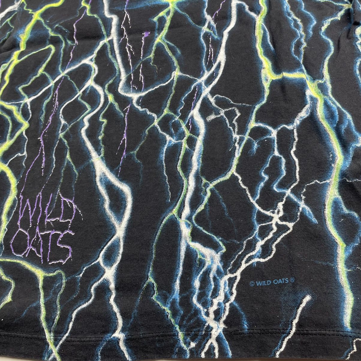 Vintage Vintage 90s Lightning All Over Print Wild Oats AOP Shirt M Size US L / EU 52-54 / 3 - 10 Thumbnail
