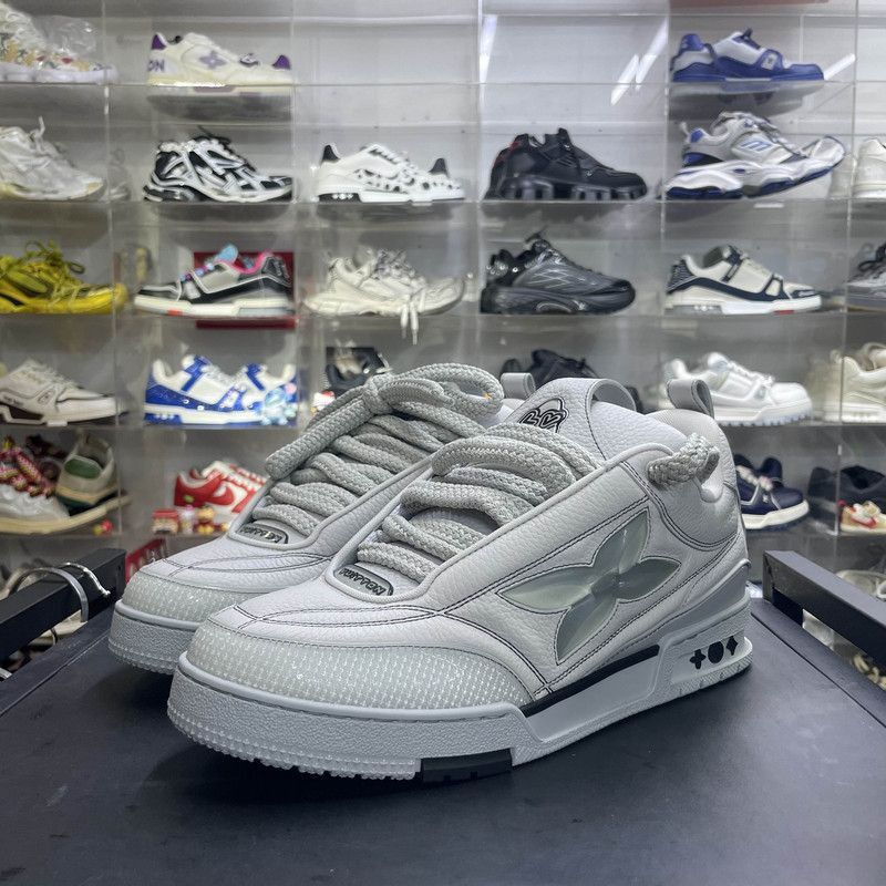Louis Vuitton Louis Vuitton Skate Leather Sneakers for All -2508 Size US 10.5 / EU 43-44 - 1 Thumbnail