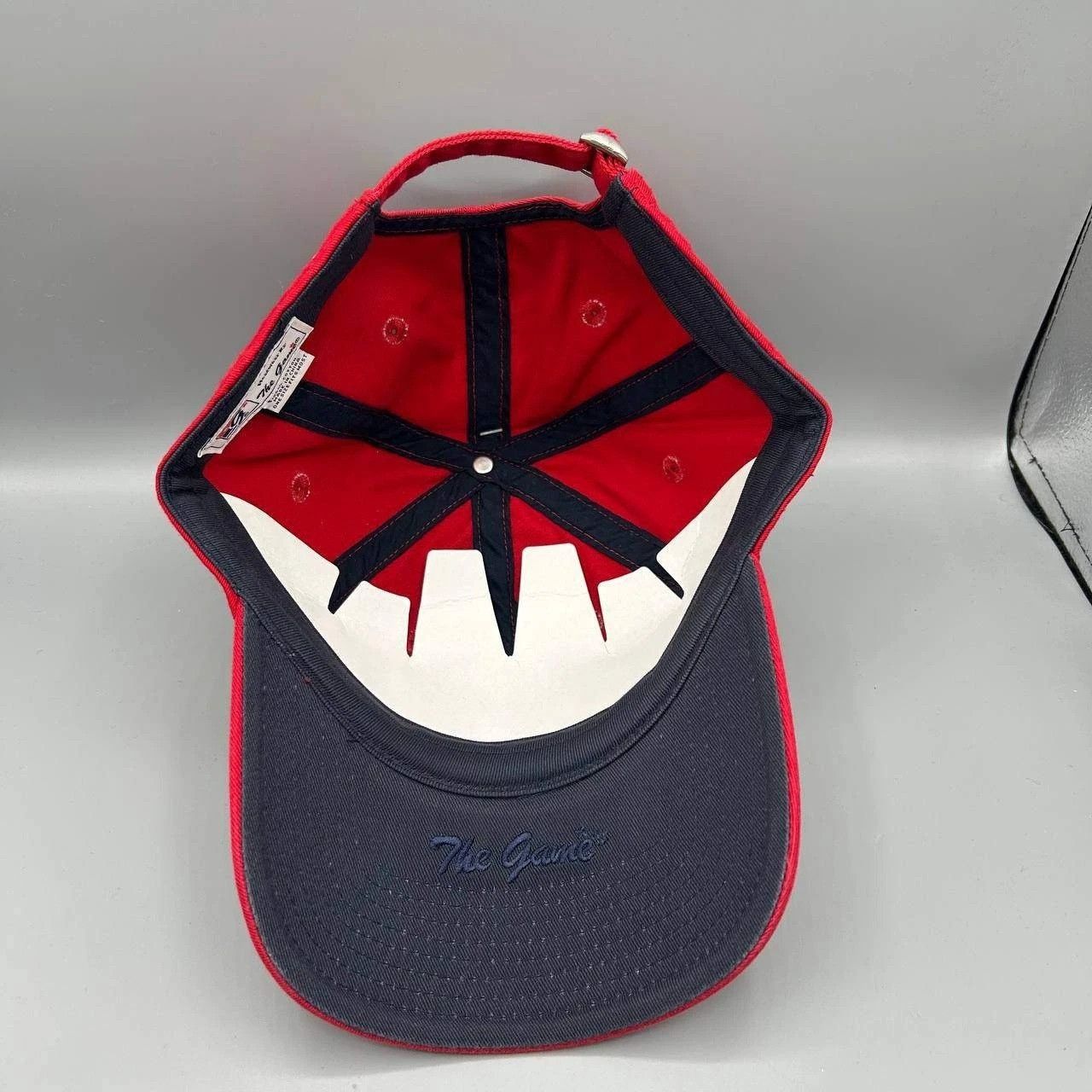 The Game Vintage Mississippi Ole Miss Rebels NCAA Strap Back Cotton Size ONE SIZE - 2 Thumbnail