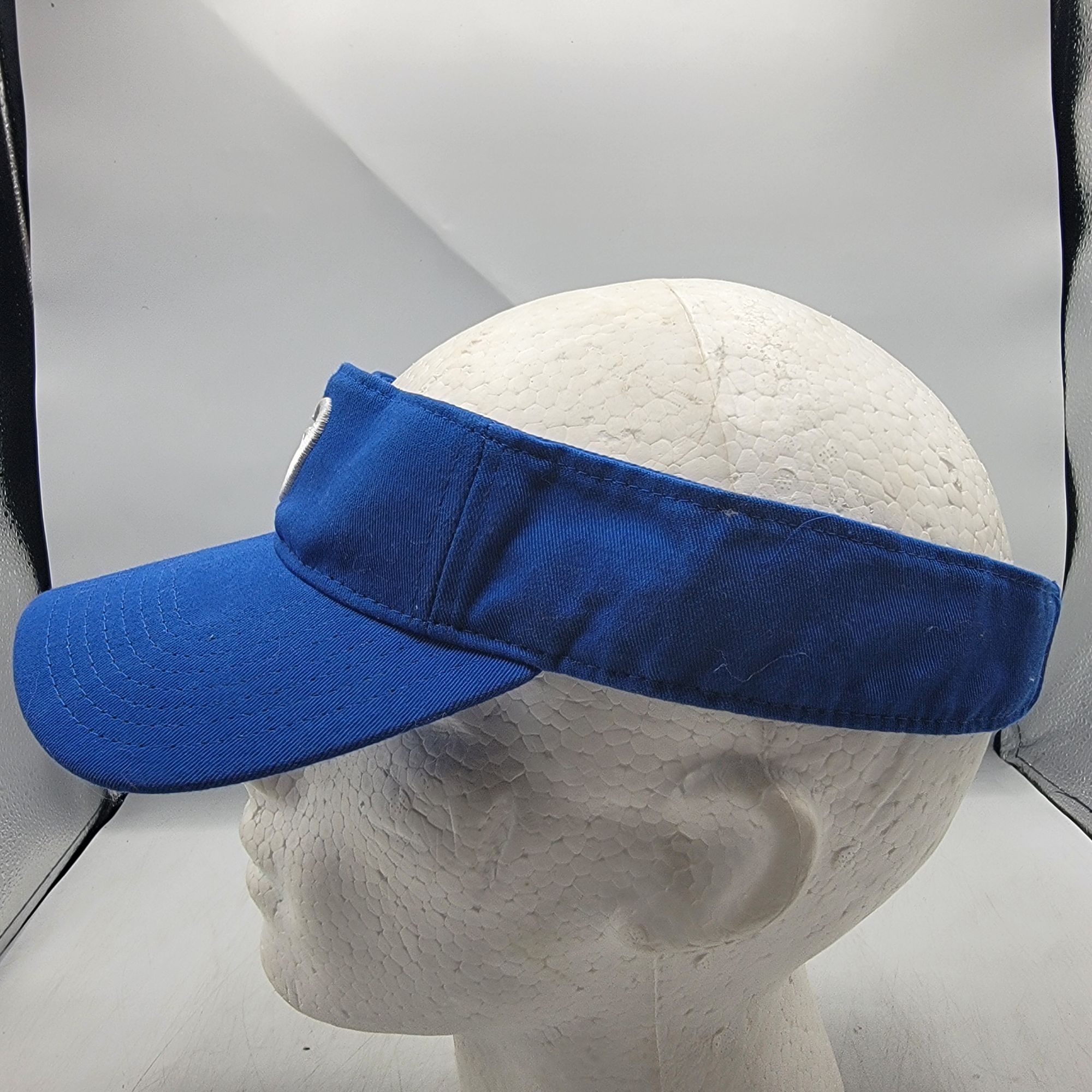 Asics Asics Adults Blue Visor Hat One Size Fits Most Golf Adjustab Size ONE SIZE - 2 Thumbnail