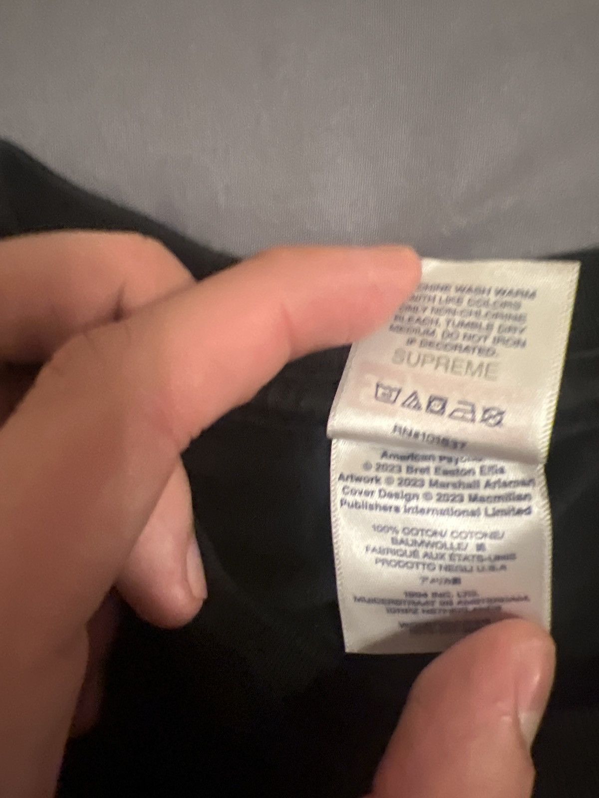 Supreme Supreme tee Size US XL / EU 56 / 4 - 3 Thumbnail