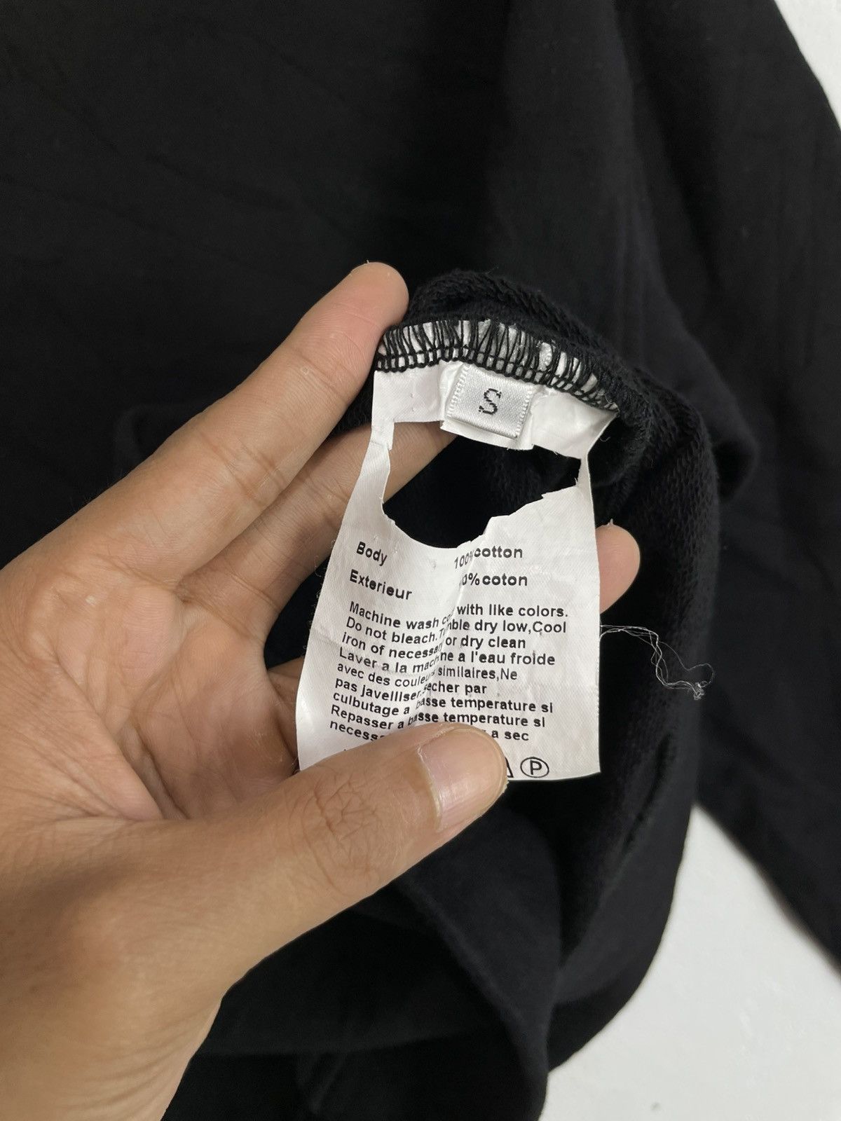 Alexander Wang Alexander Wang Black Cropped Turtleneck sweatshirt Size S / US 4 / IT 40 - 4 Thumbnail