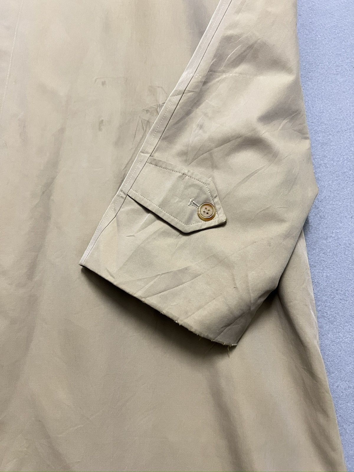 Burberry 345. 90’s Vintage burberrys trench coat Size US L / EU 52-54 / 3 - 3 Thumbnail