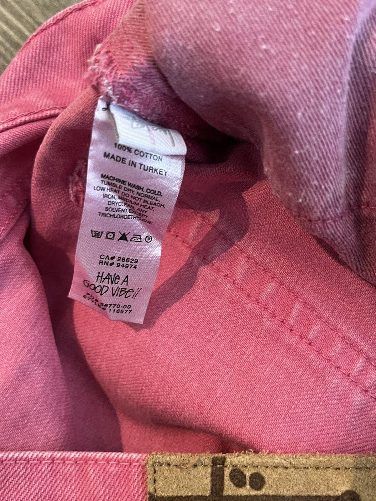 Stussy Stussy Work Pant Pink Size 36 Size US 36 / EU 52 - 6 Thumbnail